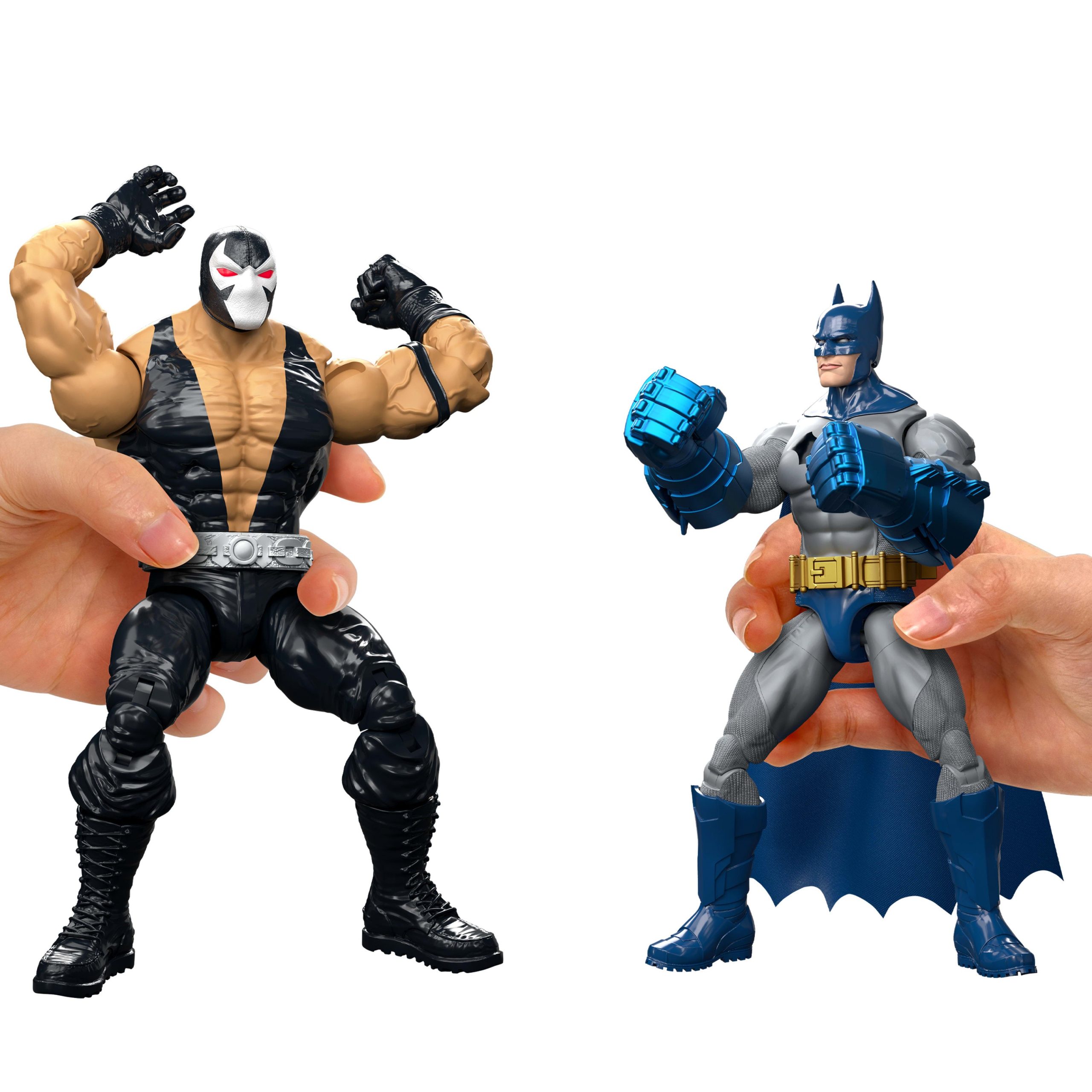 DC Premier Batman & Nightwing vs Bane Pack 6.5 Inch Scale Action Figures. Accessories - Image 2