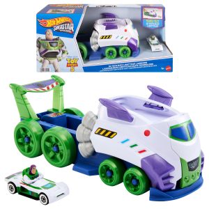 Hot Wheels Racerverse Pista de Juguete Lanzador Project Target