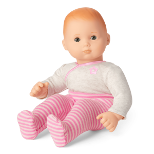 Bitty Baby? Doll #6 with red hair in Pretty Pink