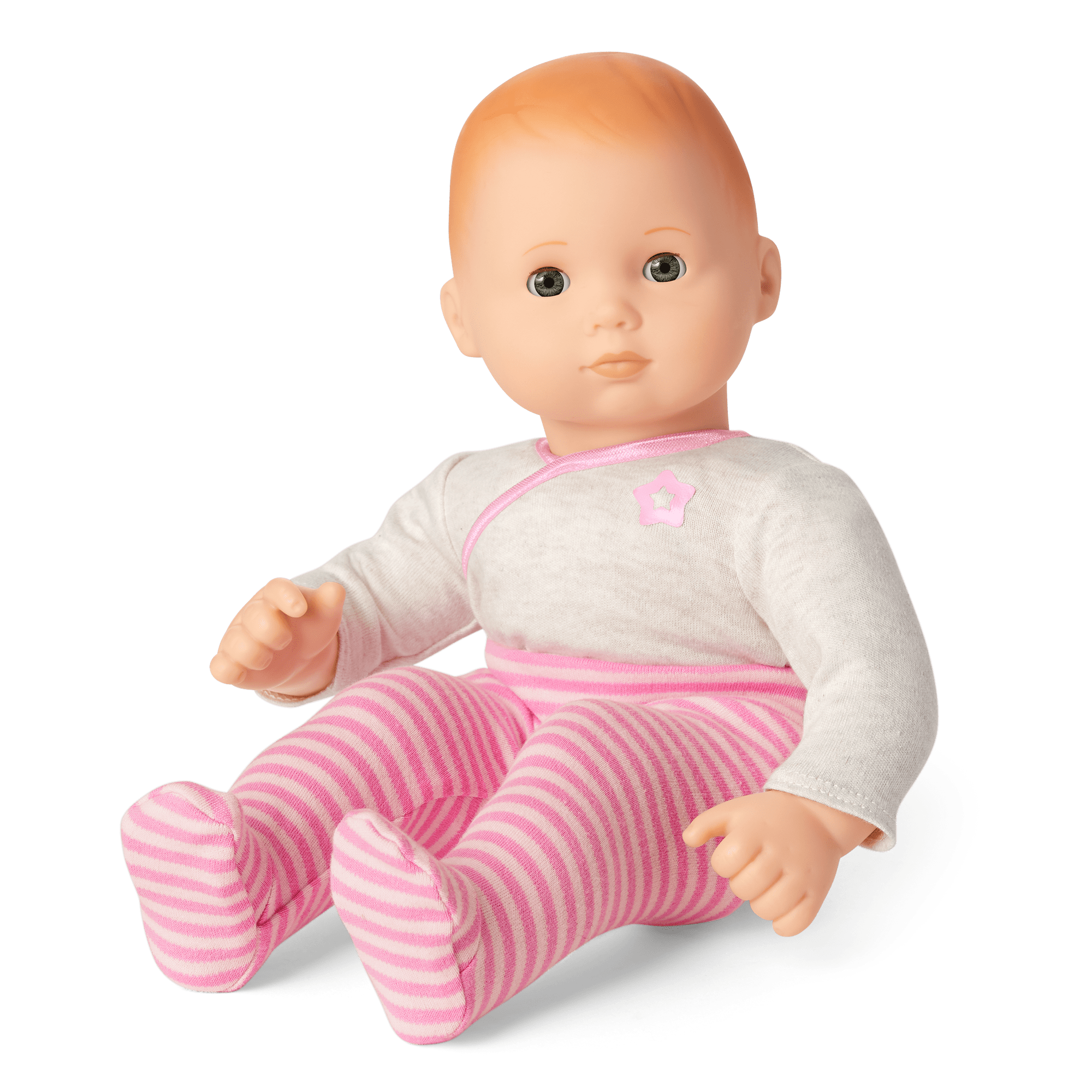 Bitty Baby? Doll #6 with red hair in Pretty Pink
