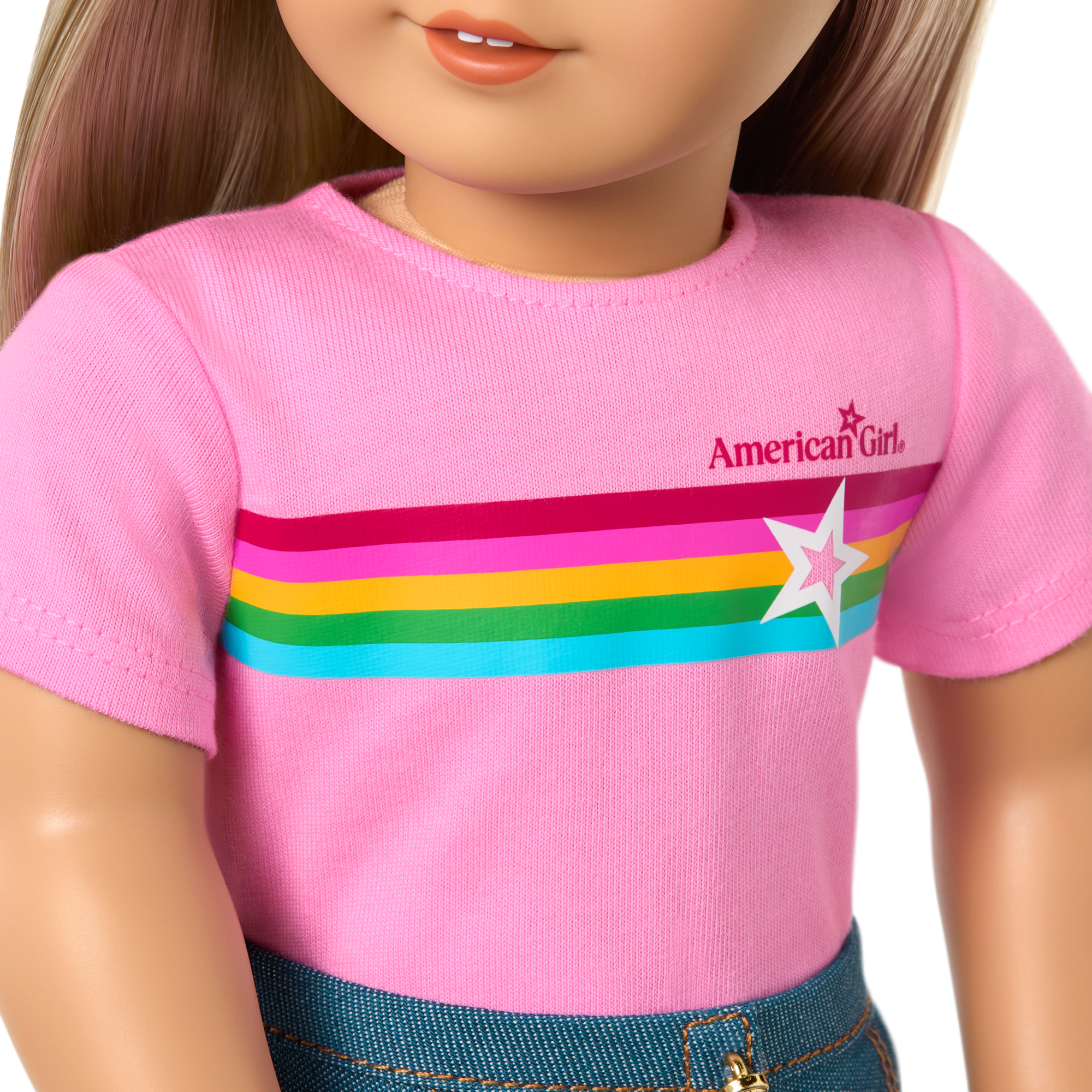 Truly Me? 18-inch Doll #100 with straight layered blonde hair - Image 12