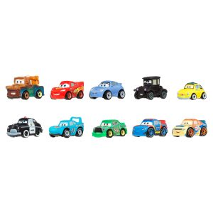 Disney?Pixar-Coffret 10?V??hicules Cars-Mini Racers Inspir??s du Film