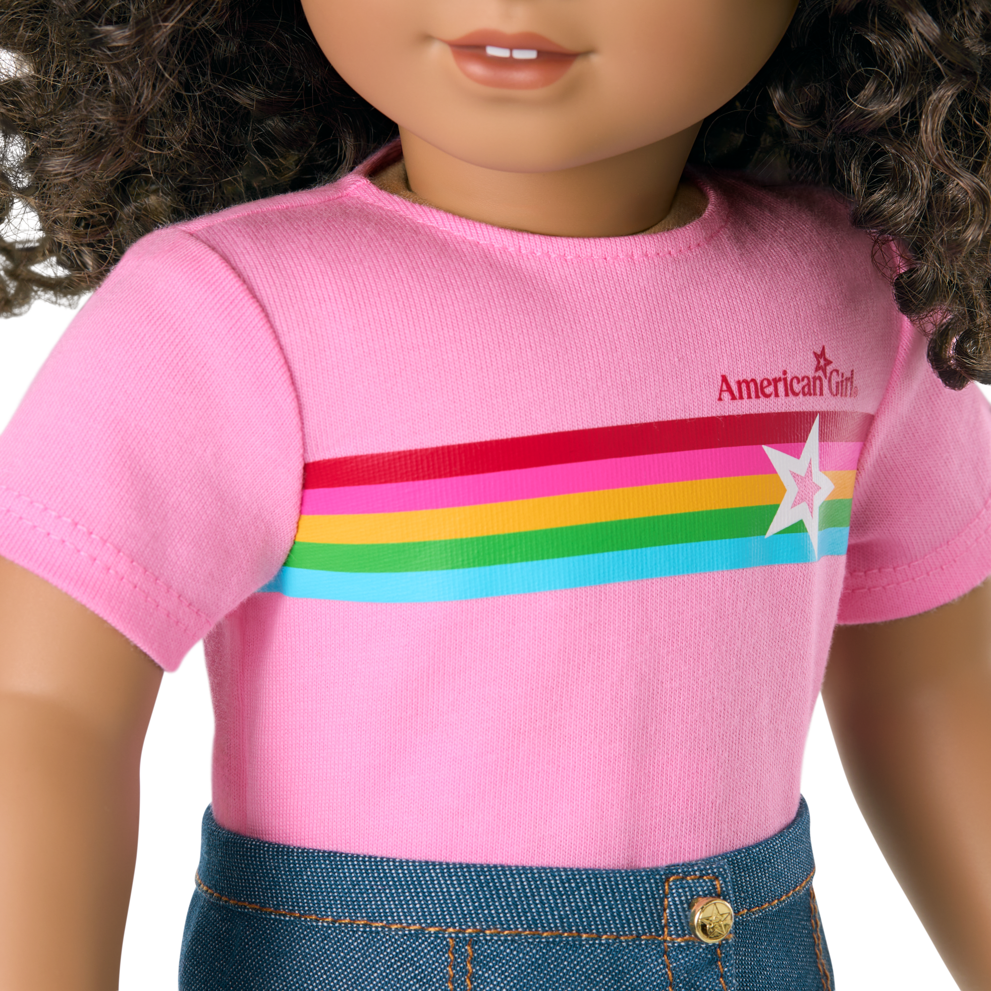 Truly Me? 18-inch Doll #132 with curly dark-brown hair - Image 12