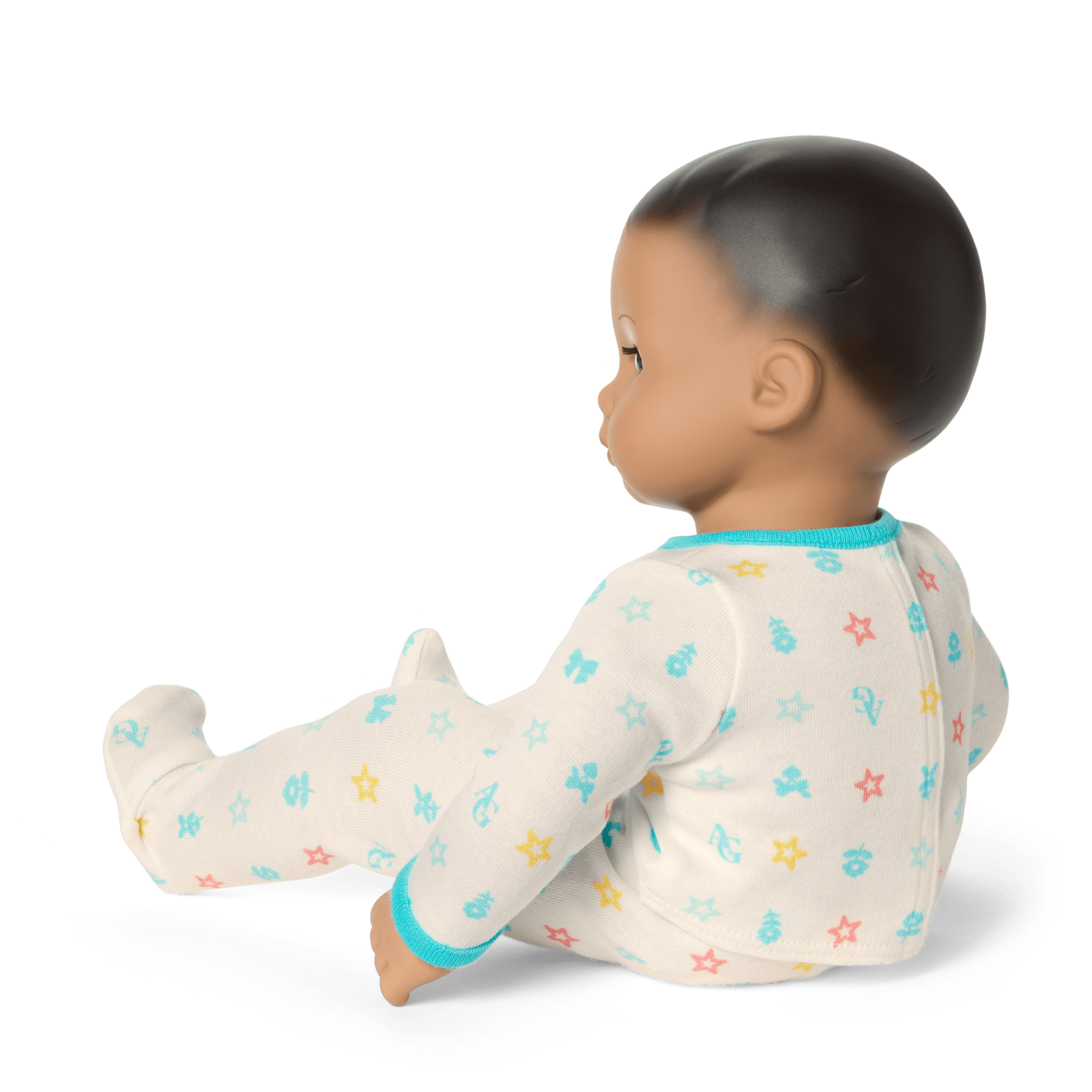 Bitty Baby? Doll #5 with dark-brown hair in Pastel Blue - Image 4
