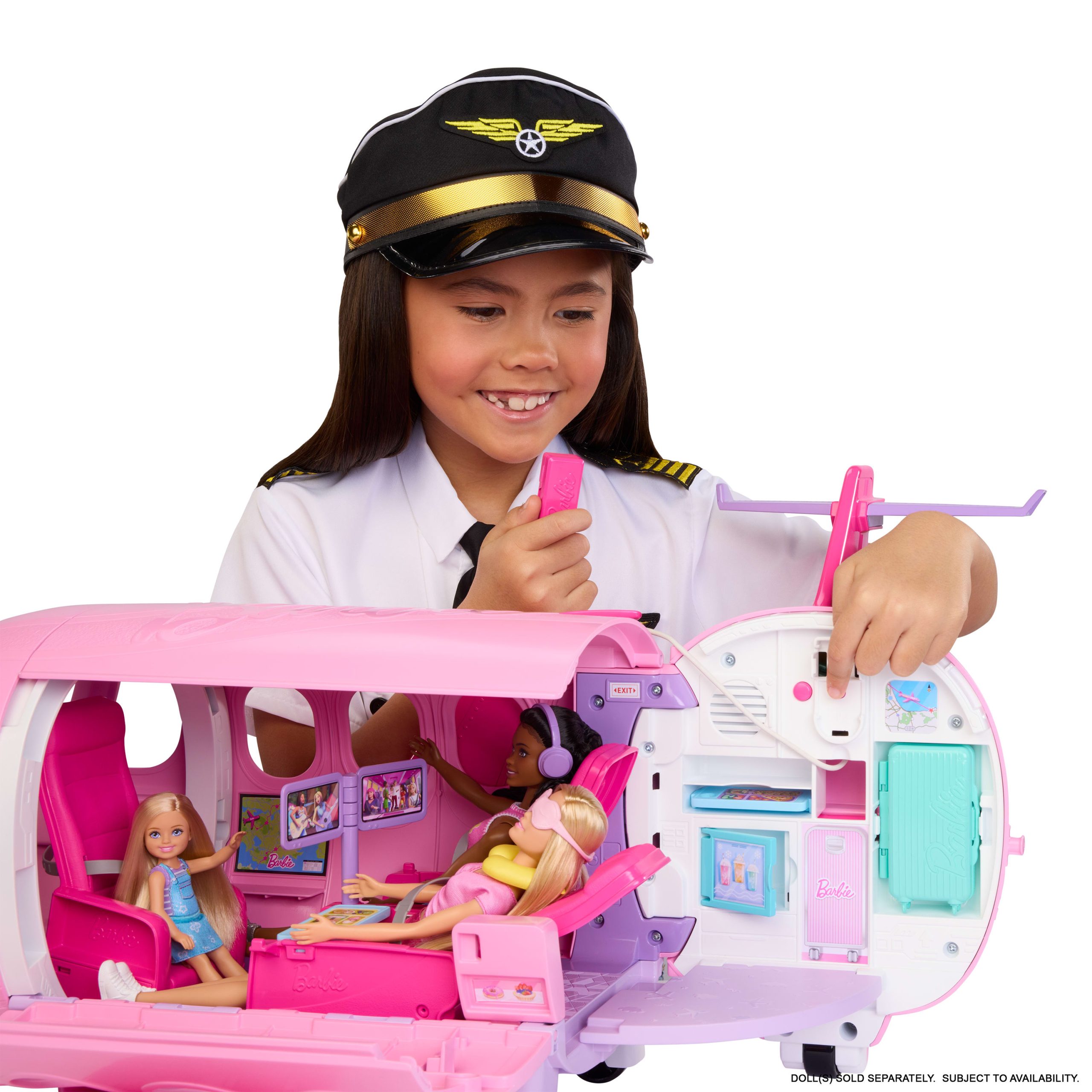 Barbie Dream Land Dream Plane With Working Microphone Feature And 14 Accessories - Image 3