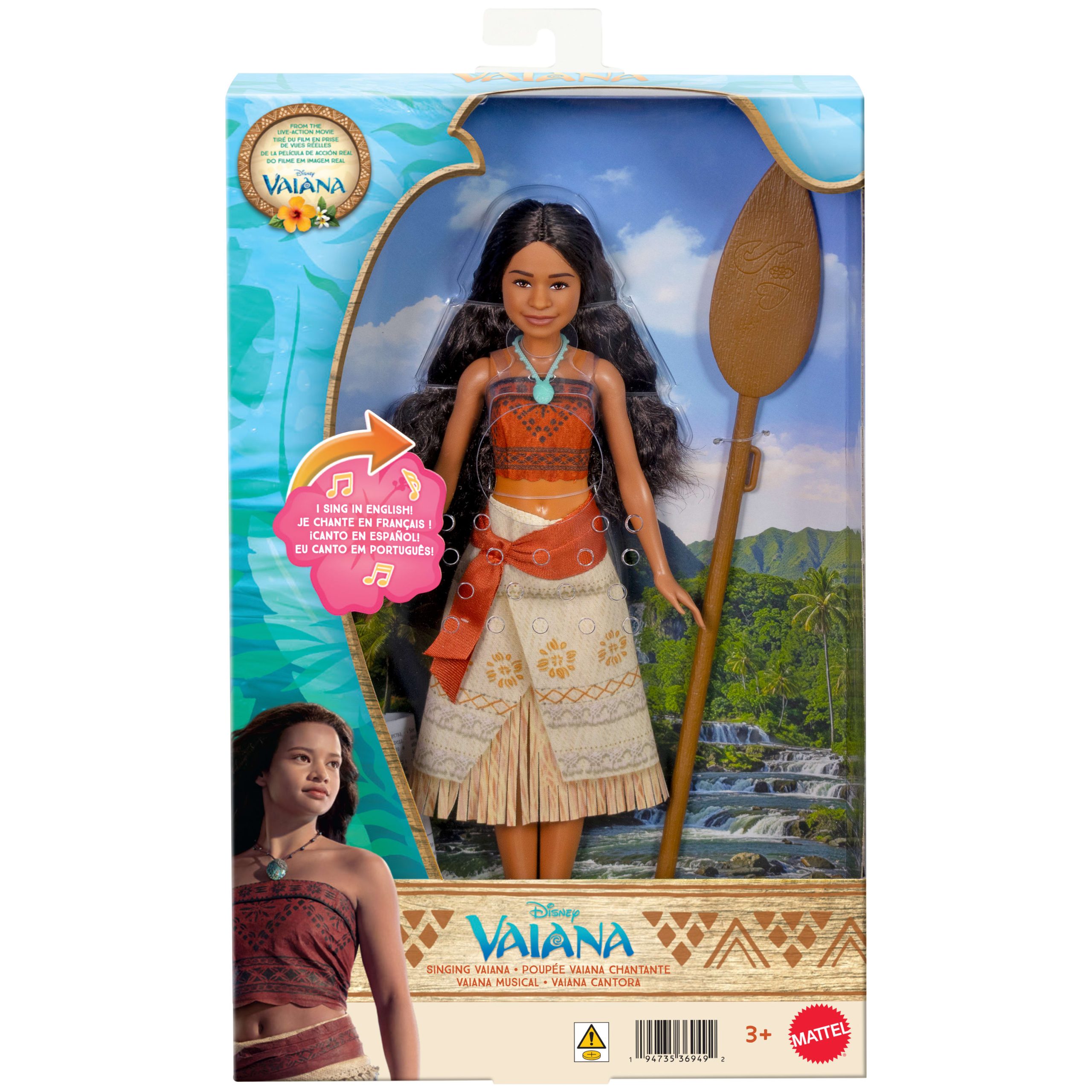 Moana Live Action Canon Mu?eca Mu?eca que Canta - Image 4