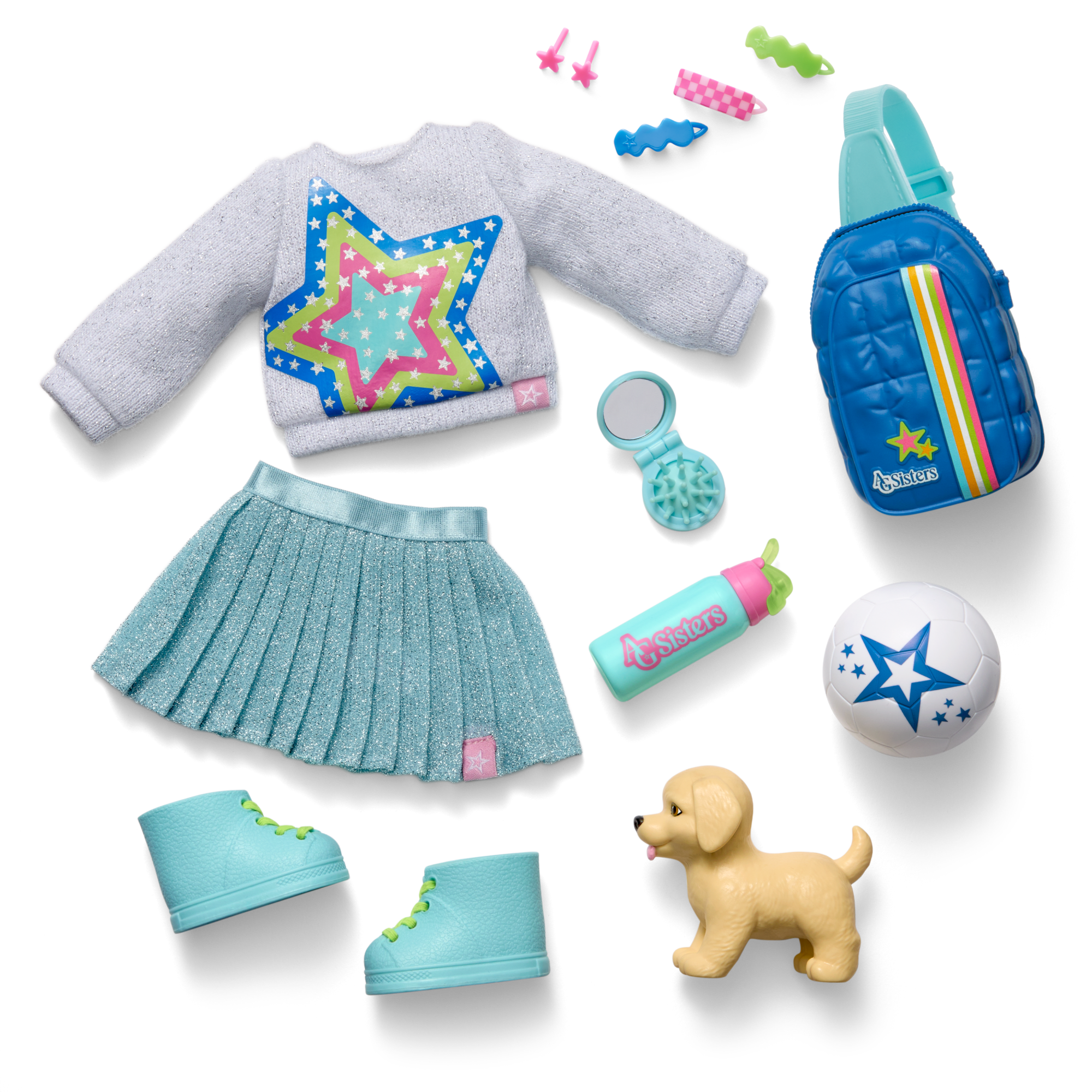 AG Sisters? Jozette? Doll. Book & Doll Carrier - Image 5