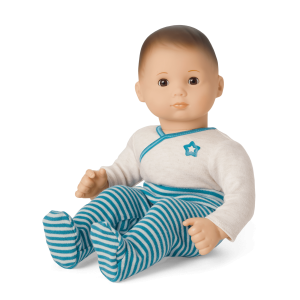 Bitty Baby? Doll #2 with brown hair in Soft Blue
