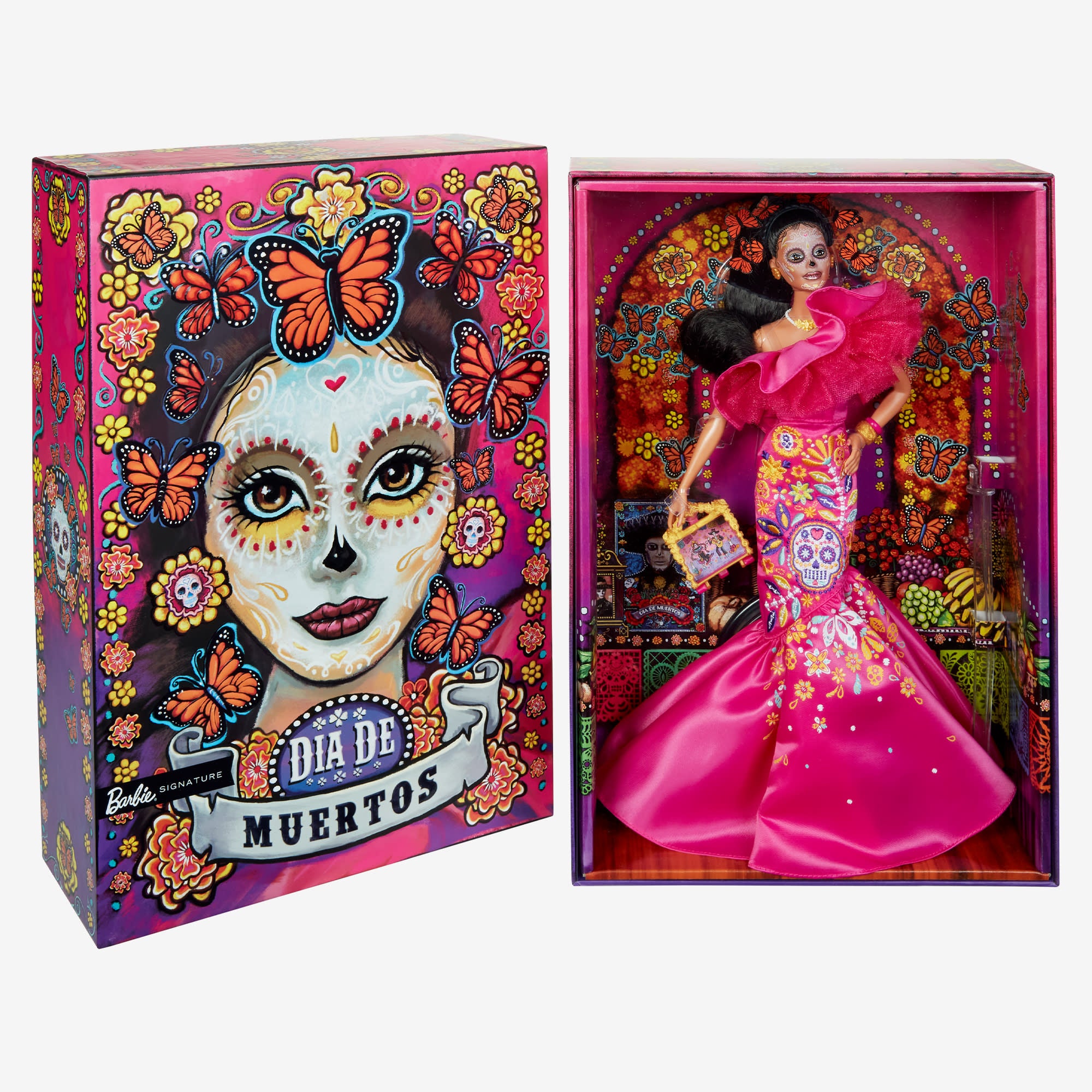 2023 D??a De Muertos Barbie Doll - Image 7