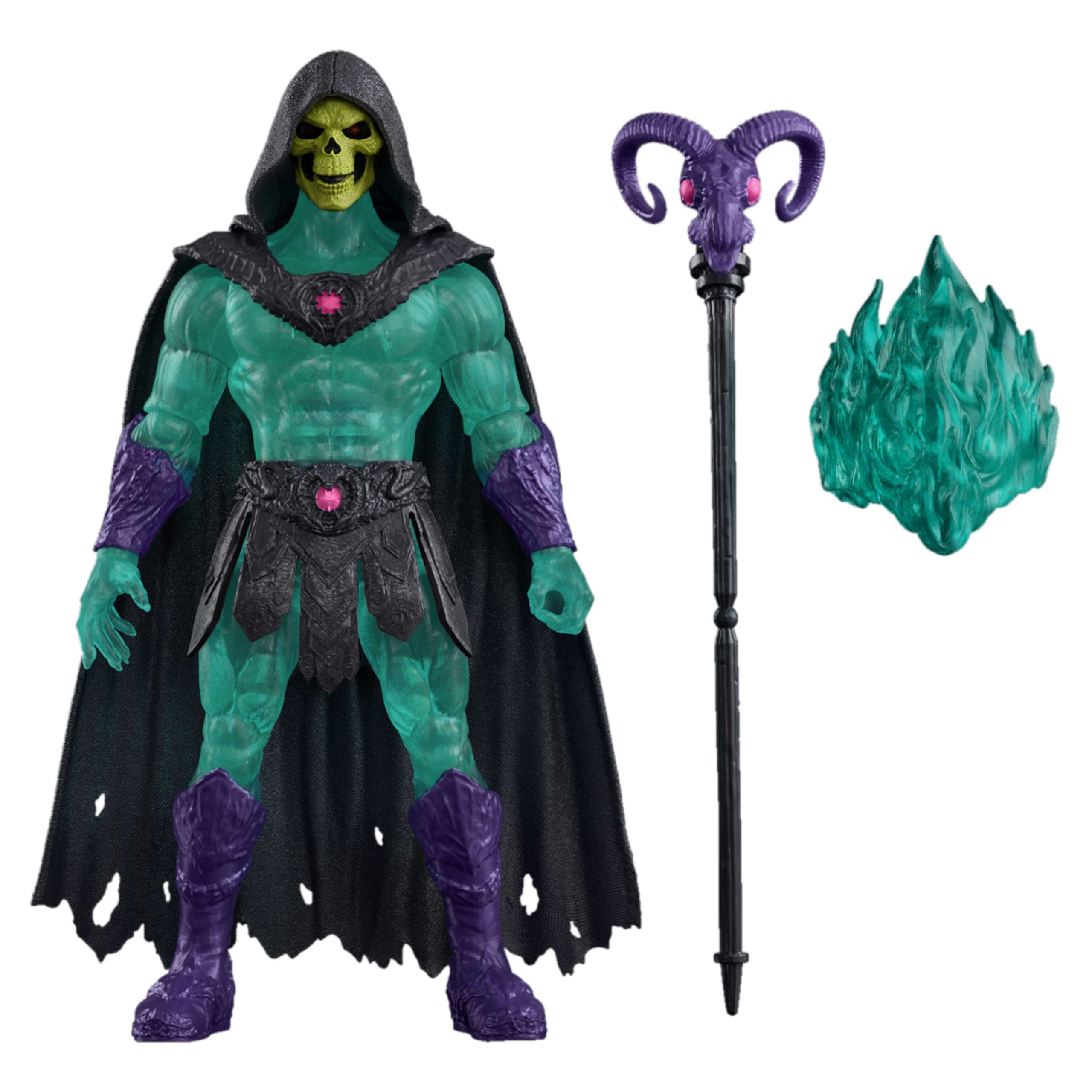 Masters Of The Universe 2026 Movie Skeletor 5.5 inch Action Figure Villain Toy. Havoc Staff - Image 2