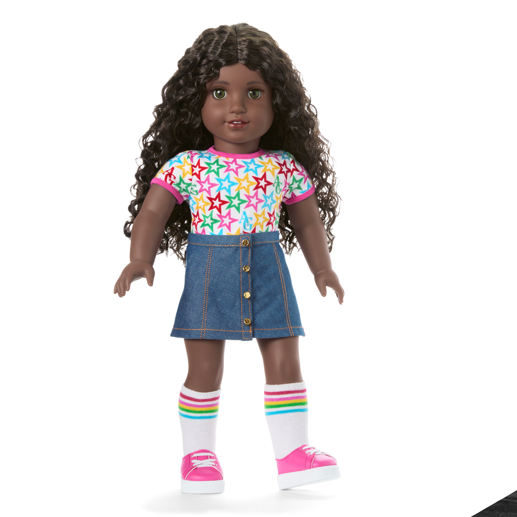 Truly Me? 18-inch Doll #127 with curly dark-brown hair - Image 7
