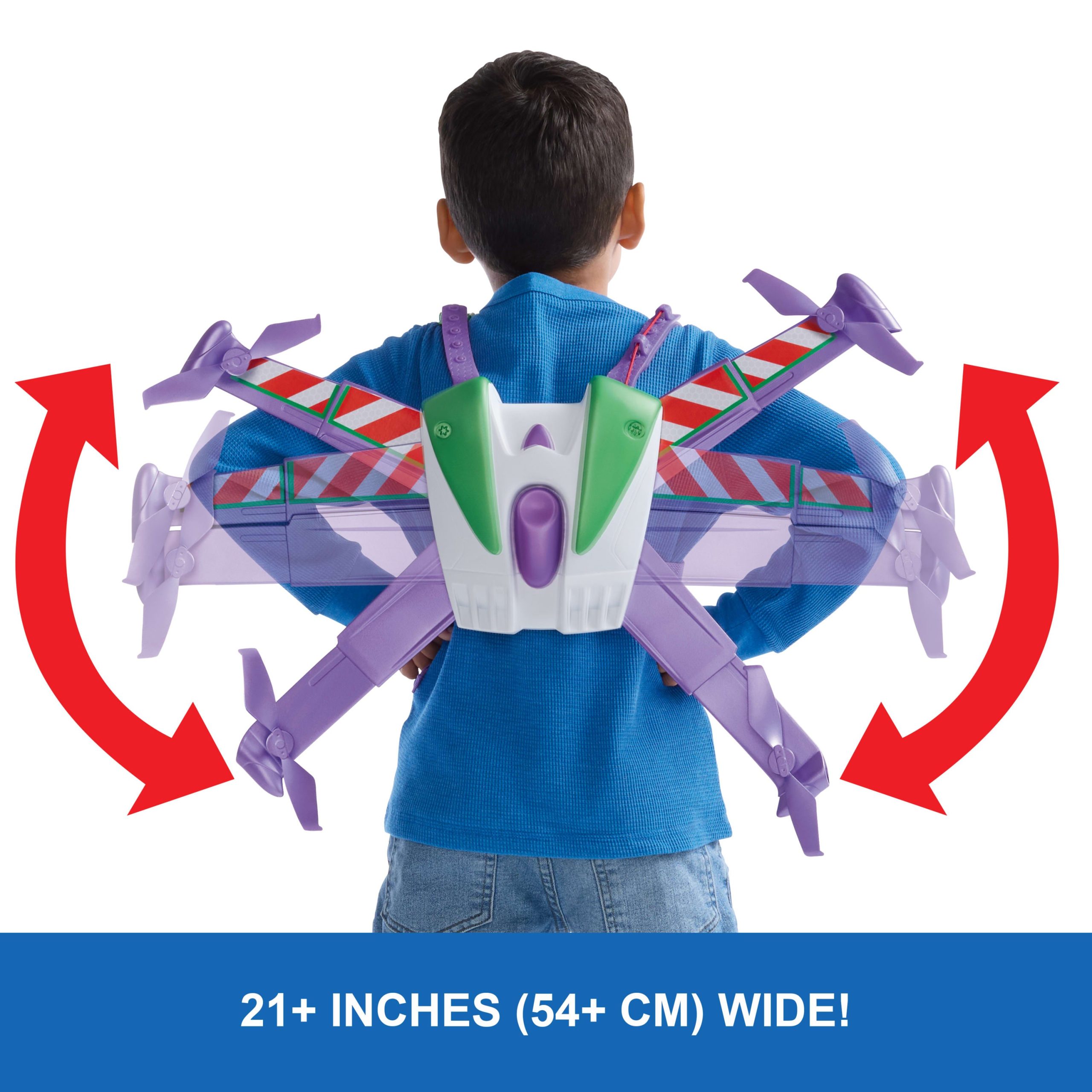 Disney And Pixar Toy Story 5 Hi-Tech Space Ranger Jetpack. Kids Role Play Gear With Lights & Sounds - Image 5