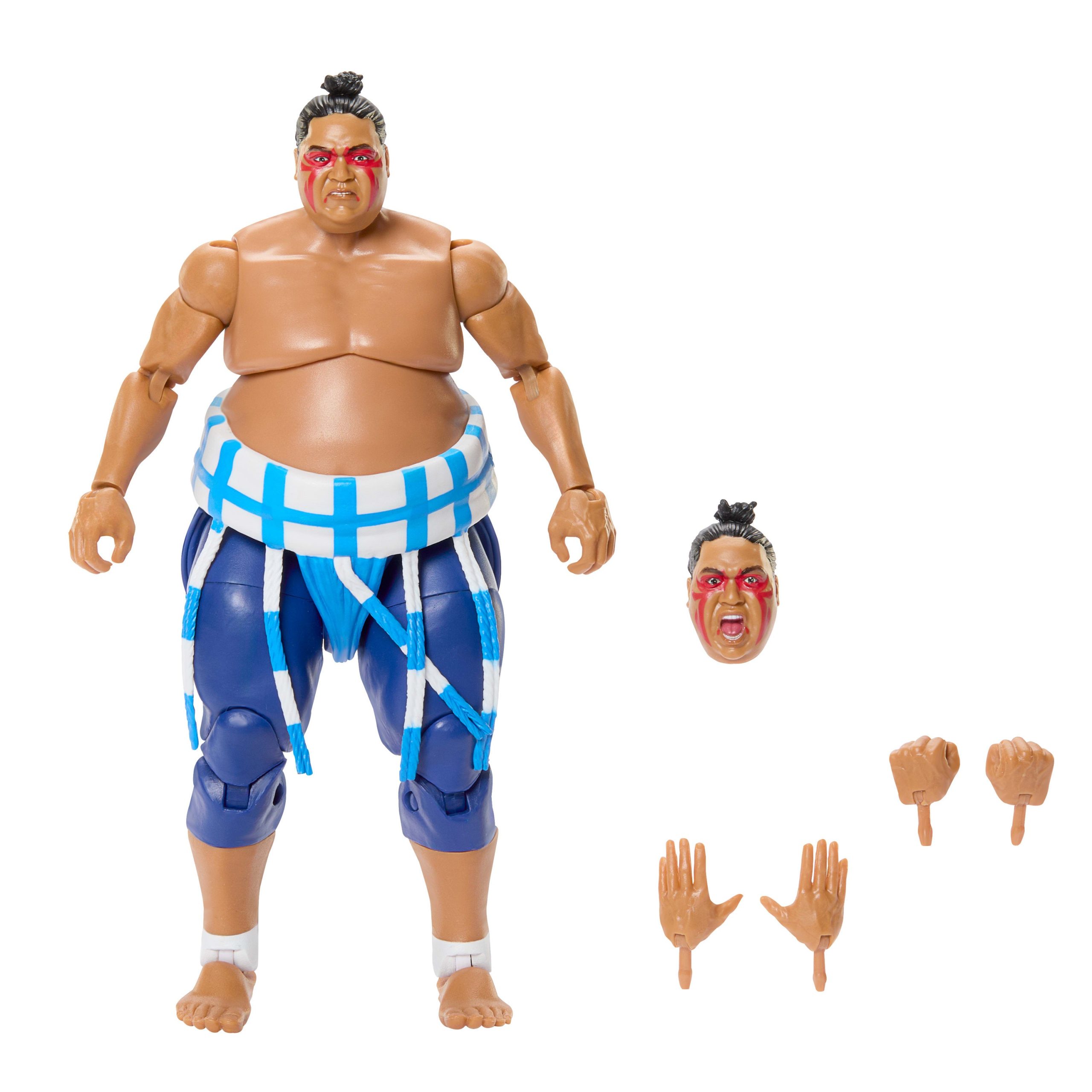 Wwe X Street Fighter-Figurine Yokozuna-Figurine Articul??e de 15?Cm