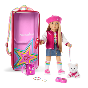 Truly Me? 18-inch Doll #131. Accessories. Puppy & Doll Carrier