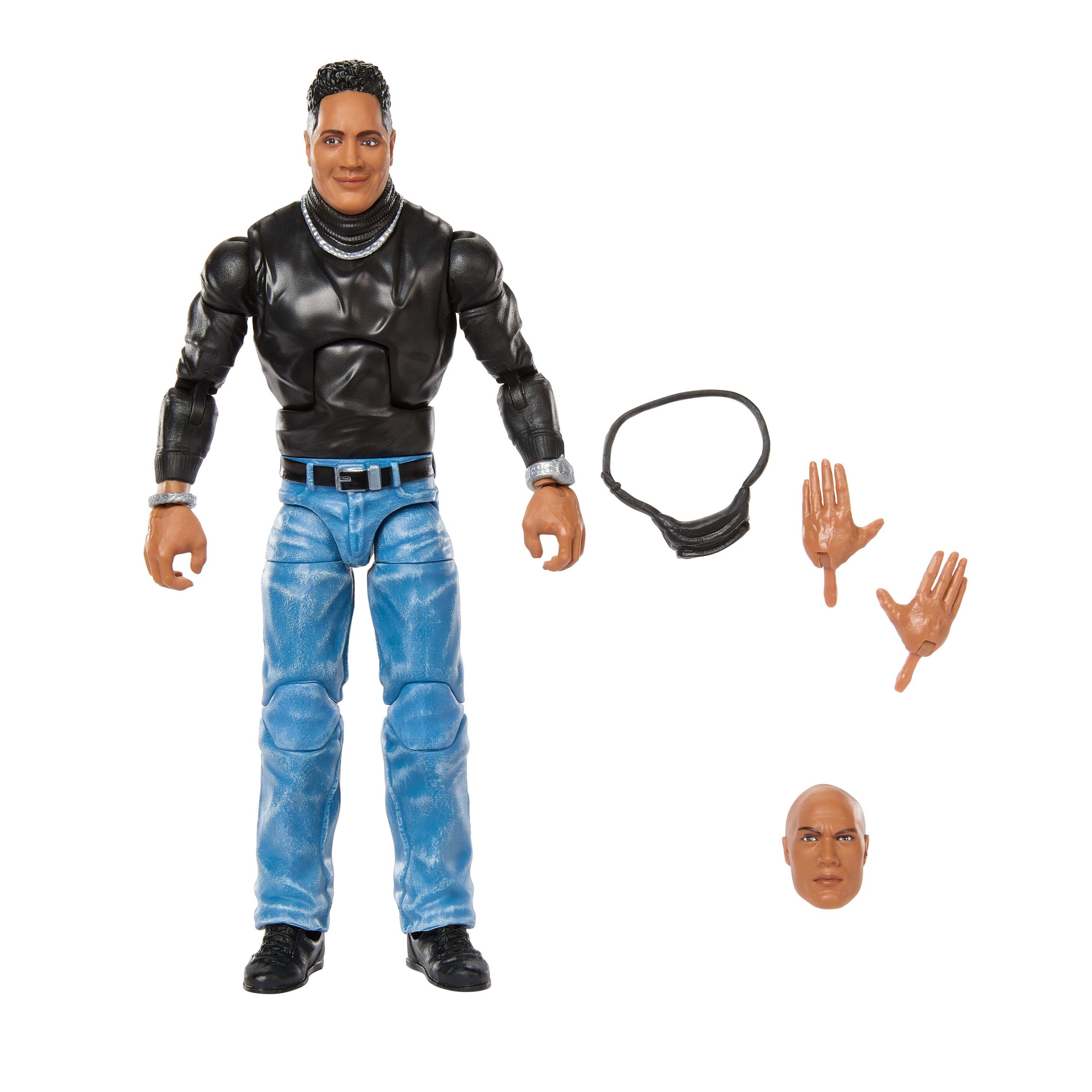 Wwe Figurine Articul??e ??lite The Rock
