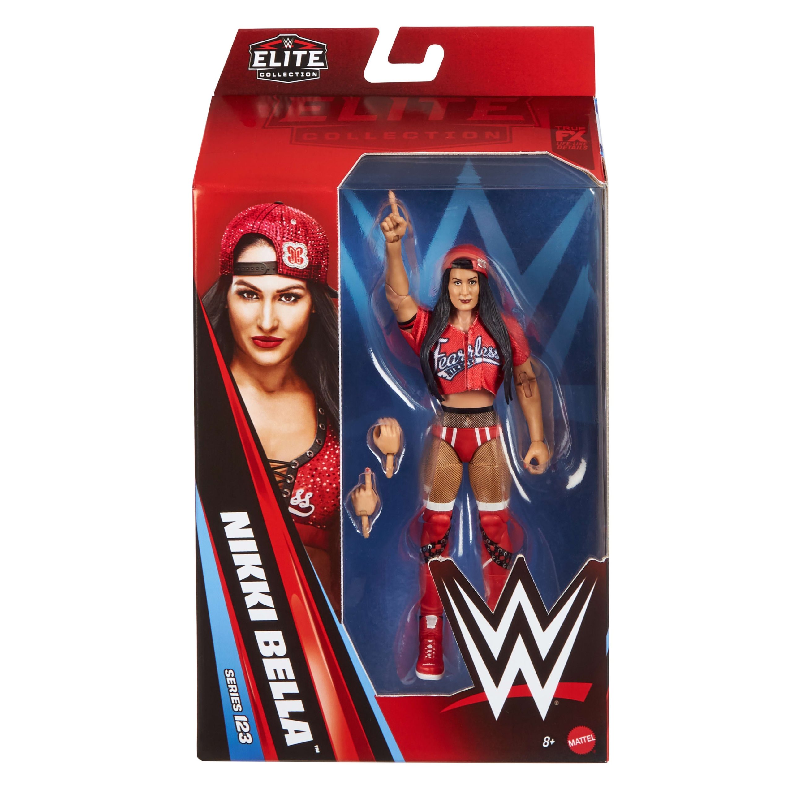 WWE Elite Nikki Bella Action Figure. Series #123. 6-inch Collectible With Articulation & Accessories - Image 2