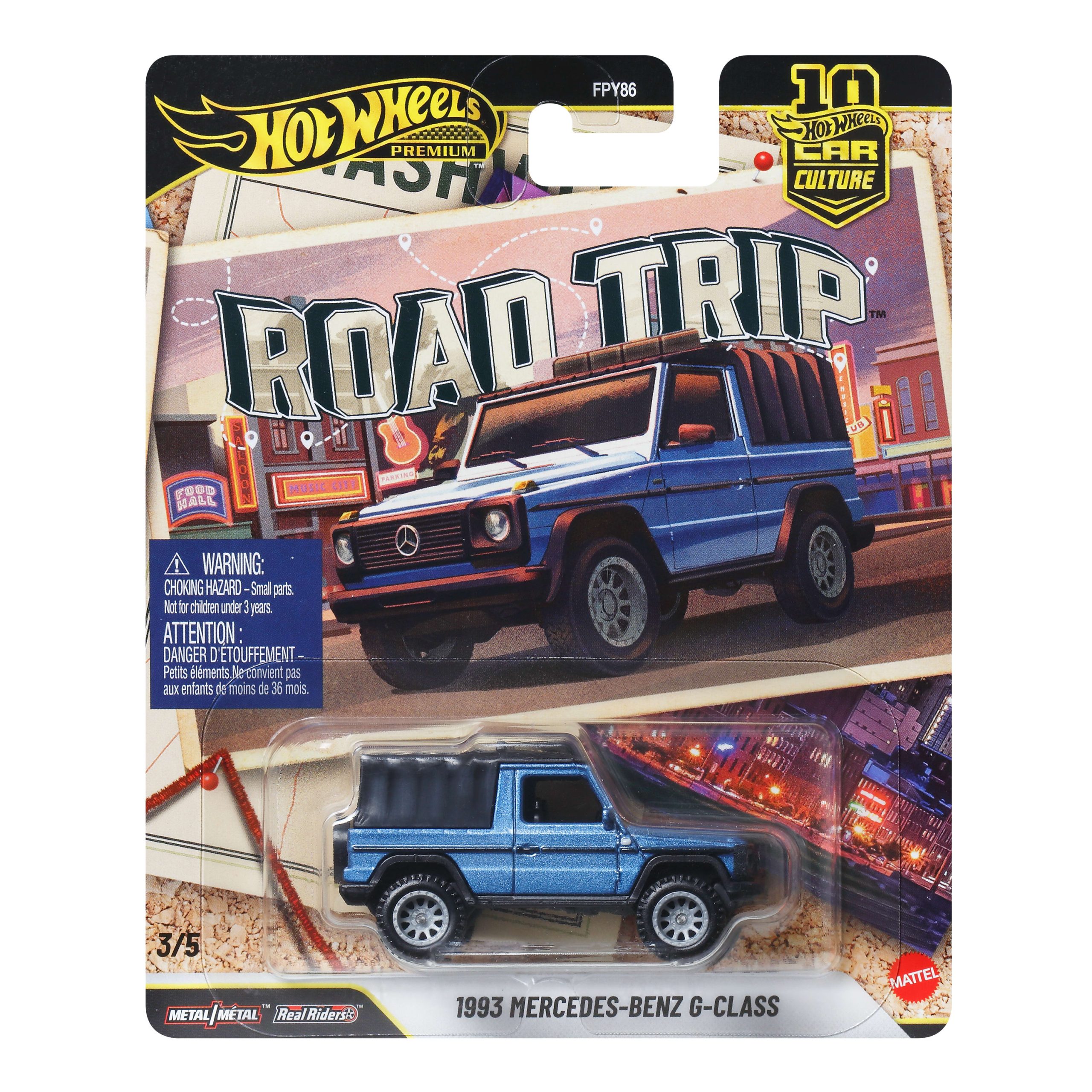 Hot Wheels Collector Ve??culo de Cole??o Carro Cultura Automotiva Mercedes G Class