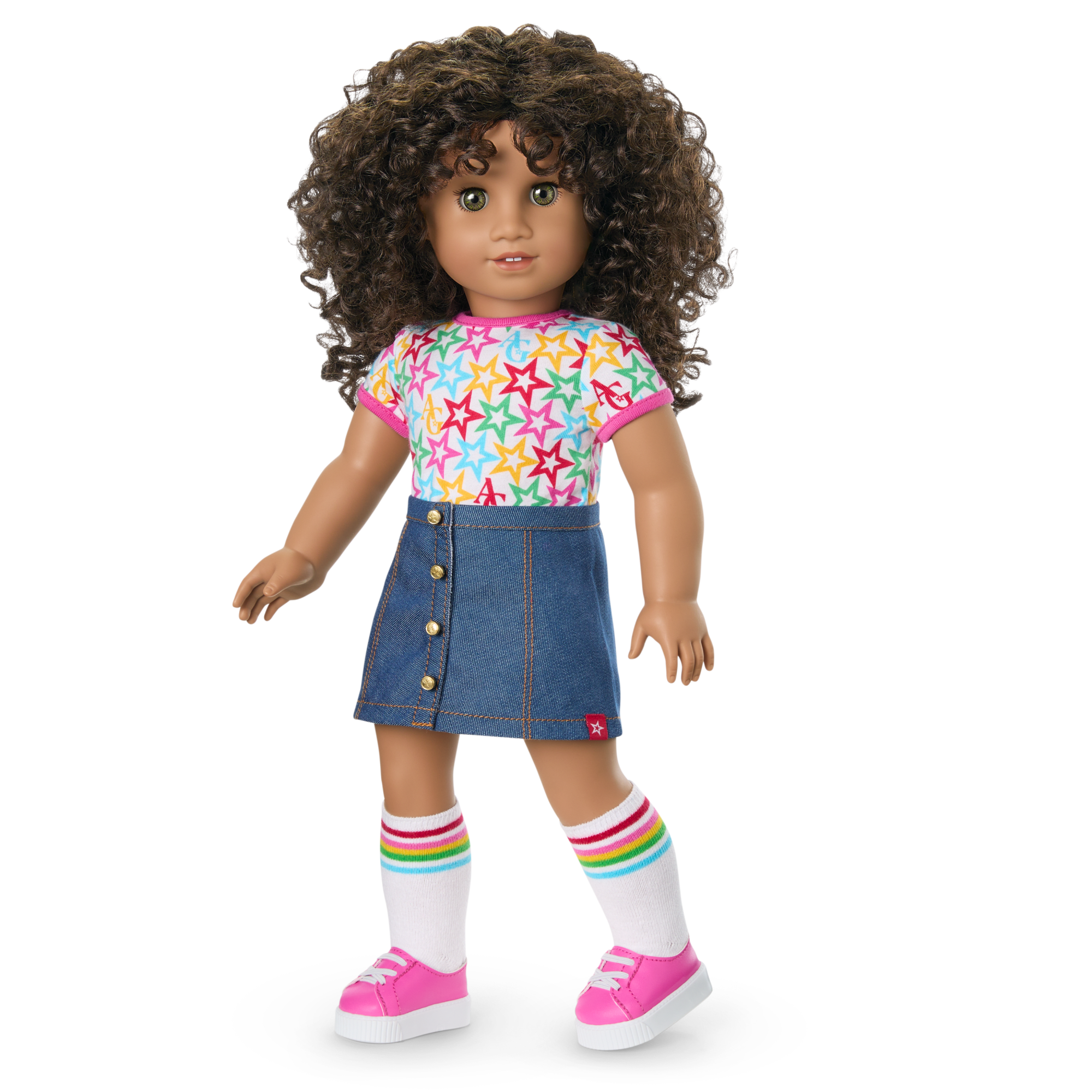 Truly Me? 18-inch Doll #132 with curly dark-brown hair - Image 7