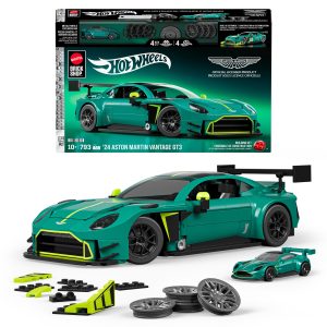 Mattel Brick Shop Hot Wheels Juguete de Construcci??n '24 Aston Martin Vantage GT3