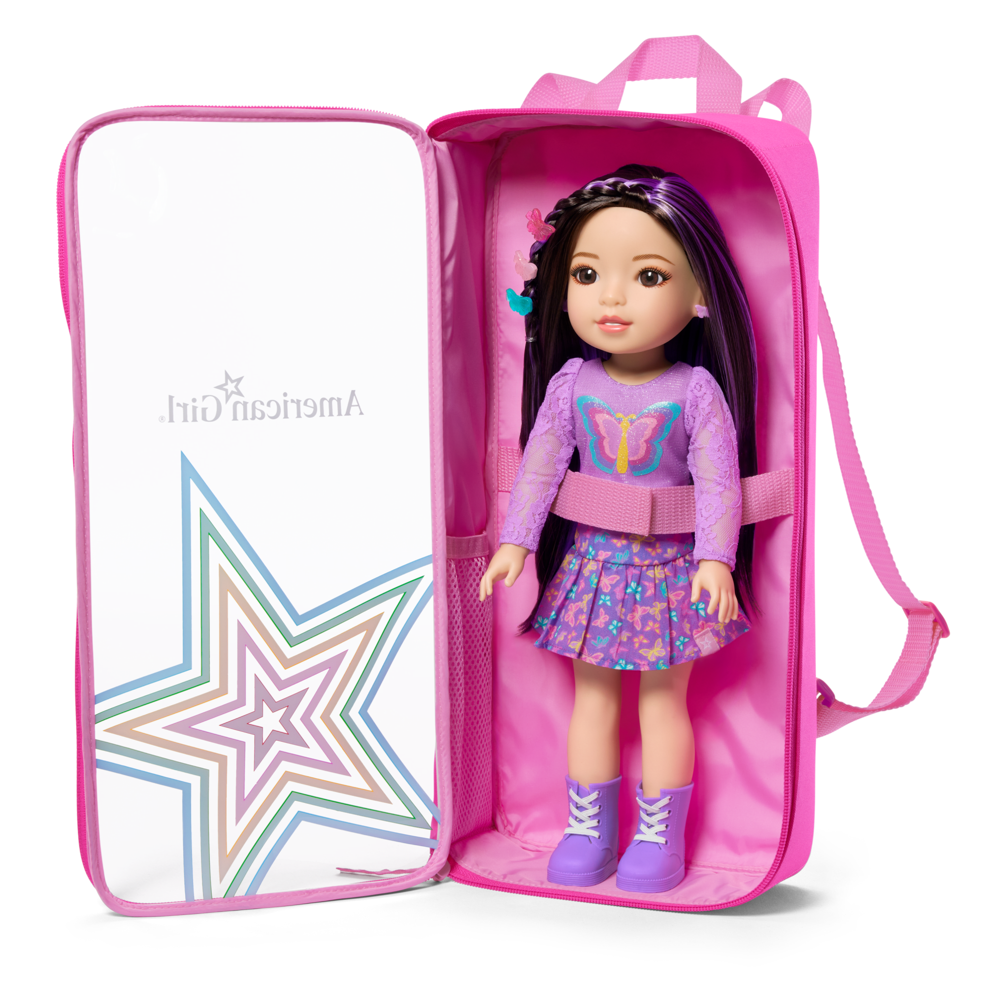 AG Sisters? Jozette? Doll. Book & Doll Carrier - Image 8