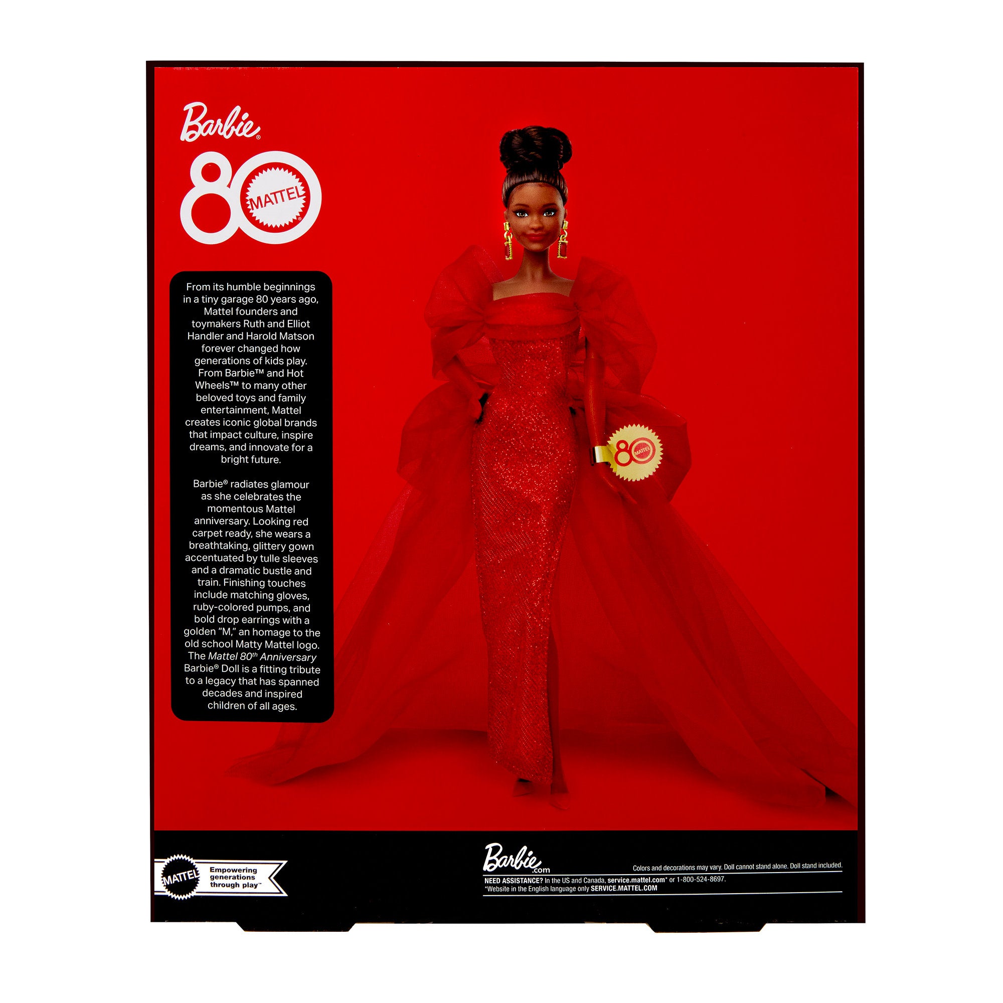 Barbie Mattel 80th Anniversary Doll ?C Brunette - Image 19