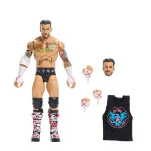 Wwe Figurine Articul??e ??lite Grands Champions Cm Punk