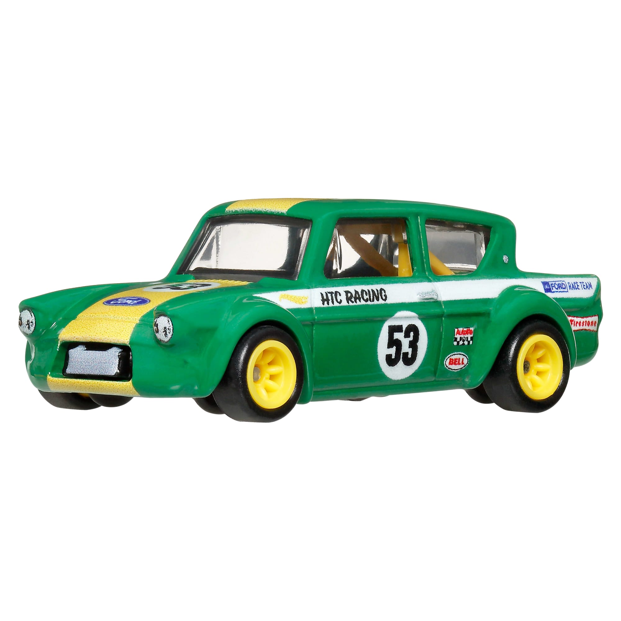 Hot Wheels Premium Car Culture 2-Pack Custom / Personnalis?? '64 Galaxie 500 & '67 Ford Anglia Racer Voiture De Course - Image 8