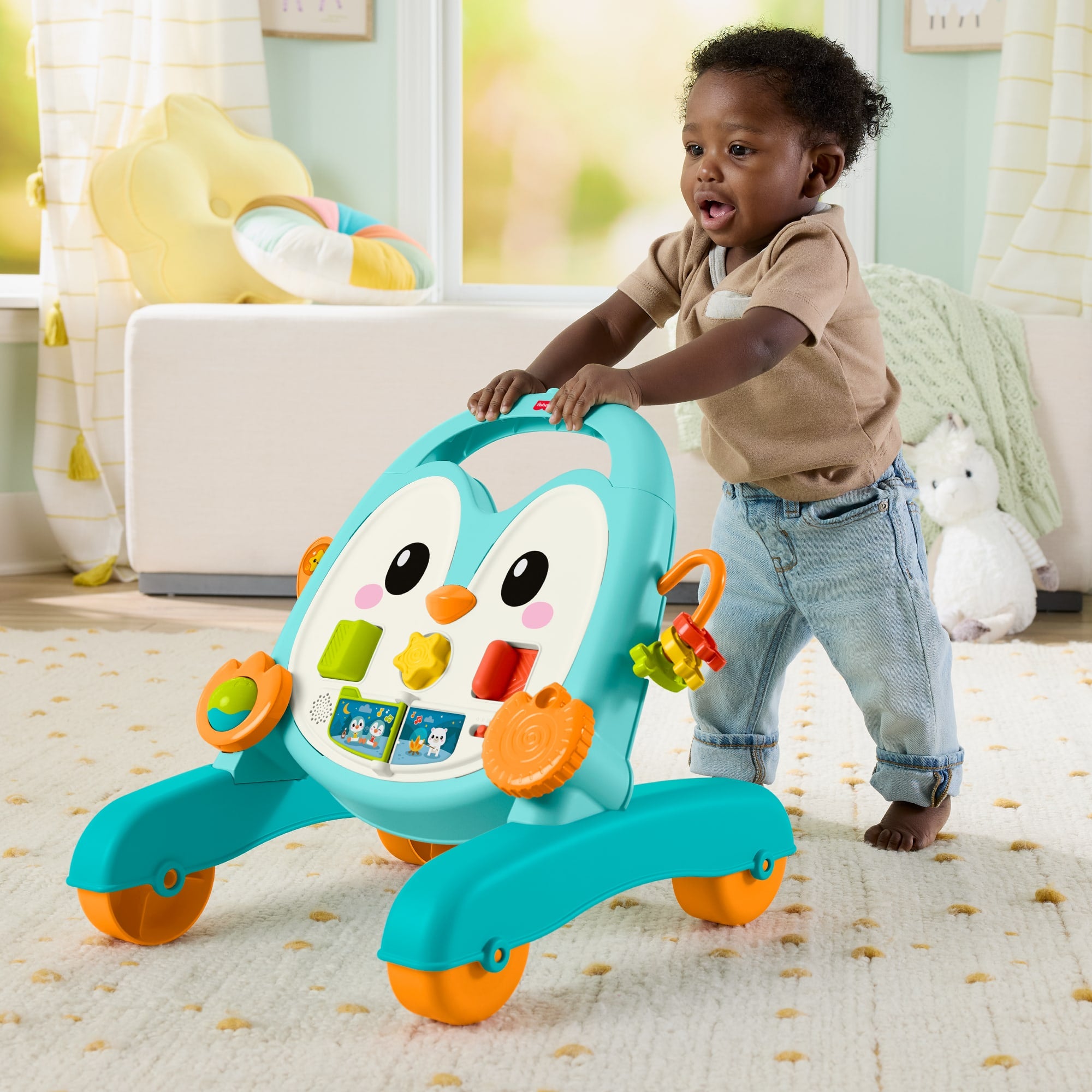 Fisher?Price?Mon Trotteur Musical Pingouin 2?en?1 - Image 2