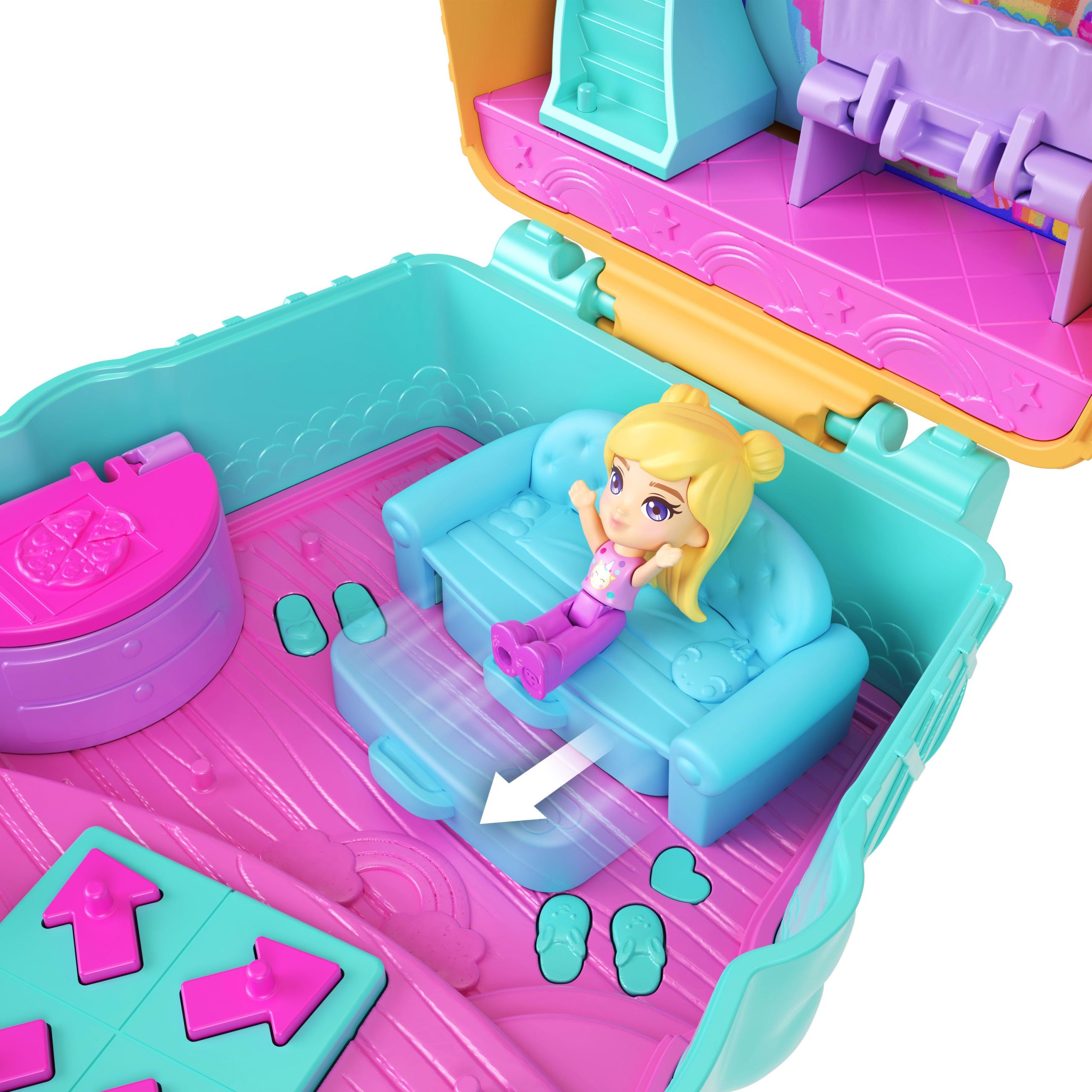 Polly Pocket Set de Juego Compacto Cono Unicornio - Image 5