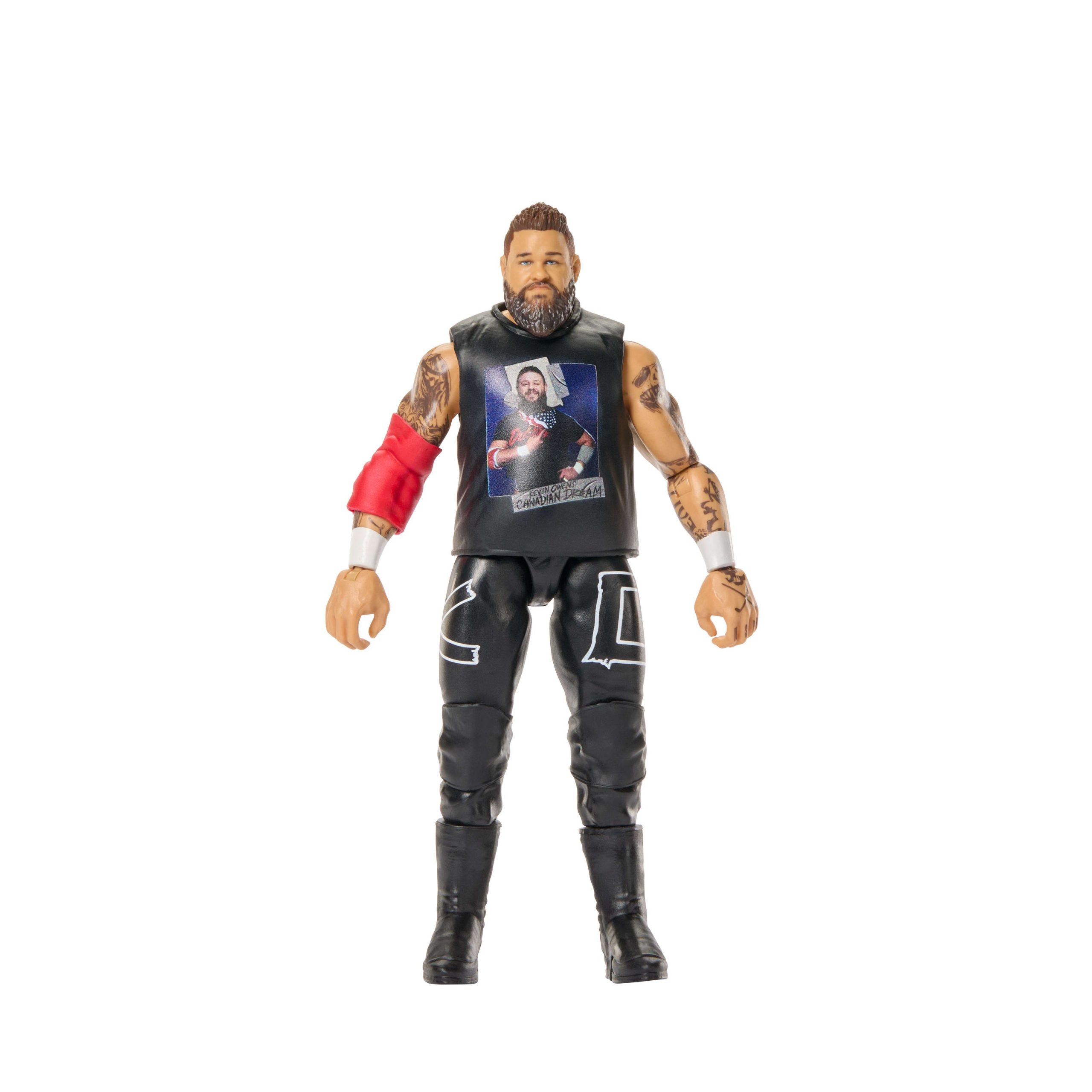 WWE Kevin Owens Action Figure. Main EVent Series #163. 6-inch Collectible With Articulation