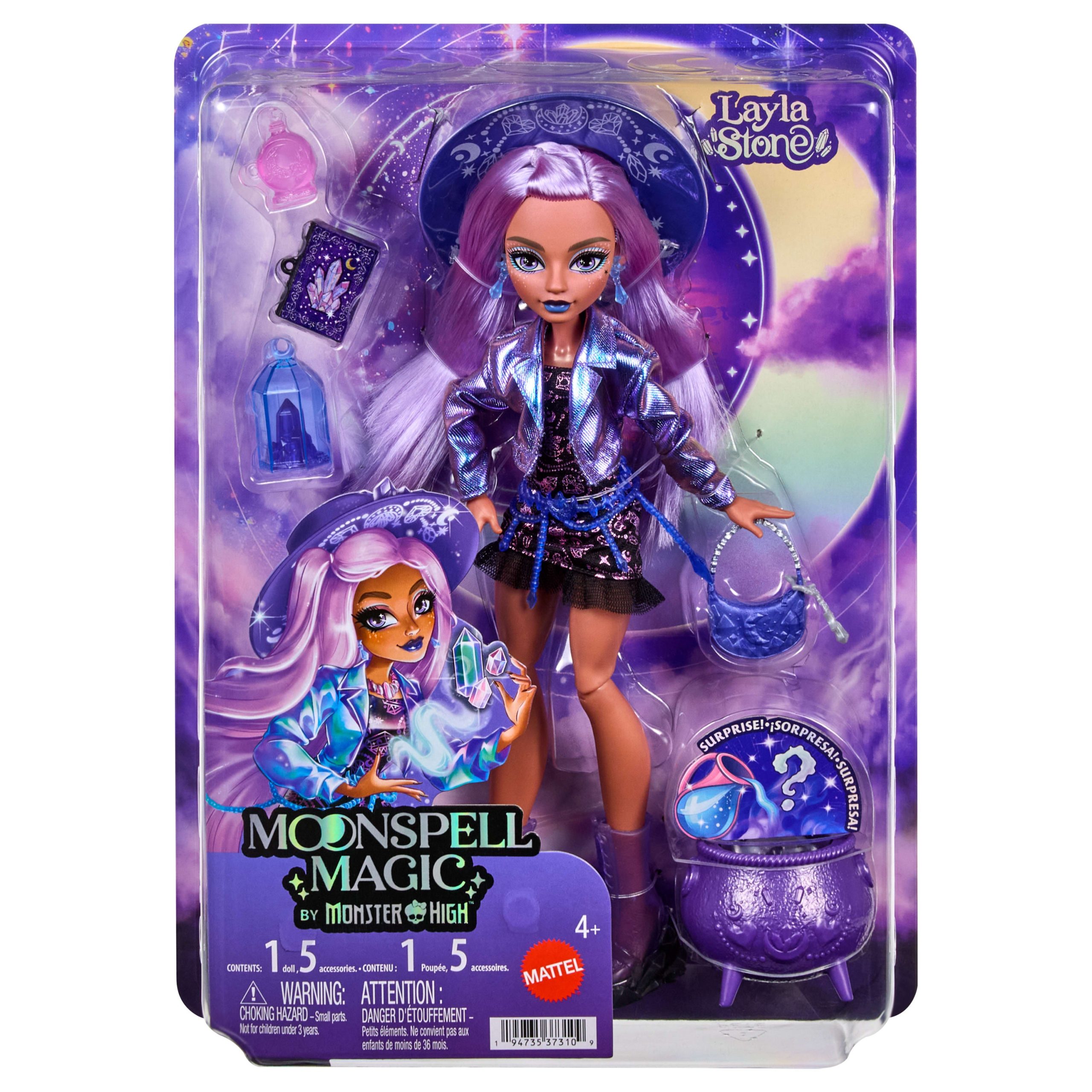 Monster High Moonspell Magic Mu?eca Layla Stone - Image 6