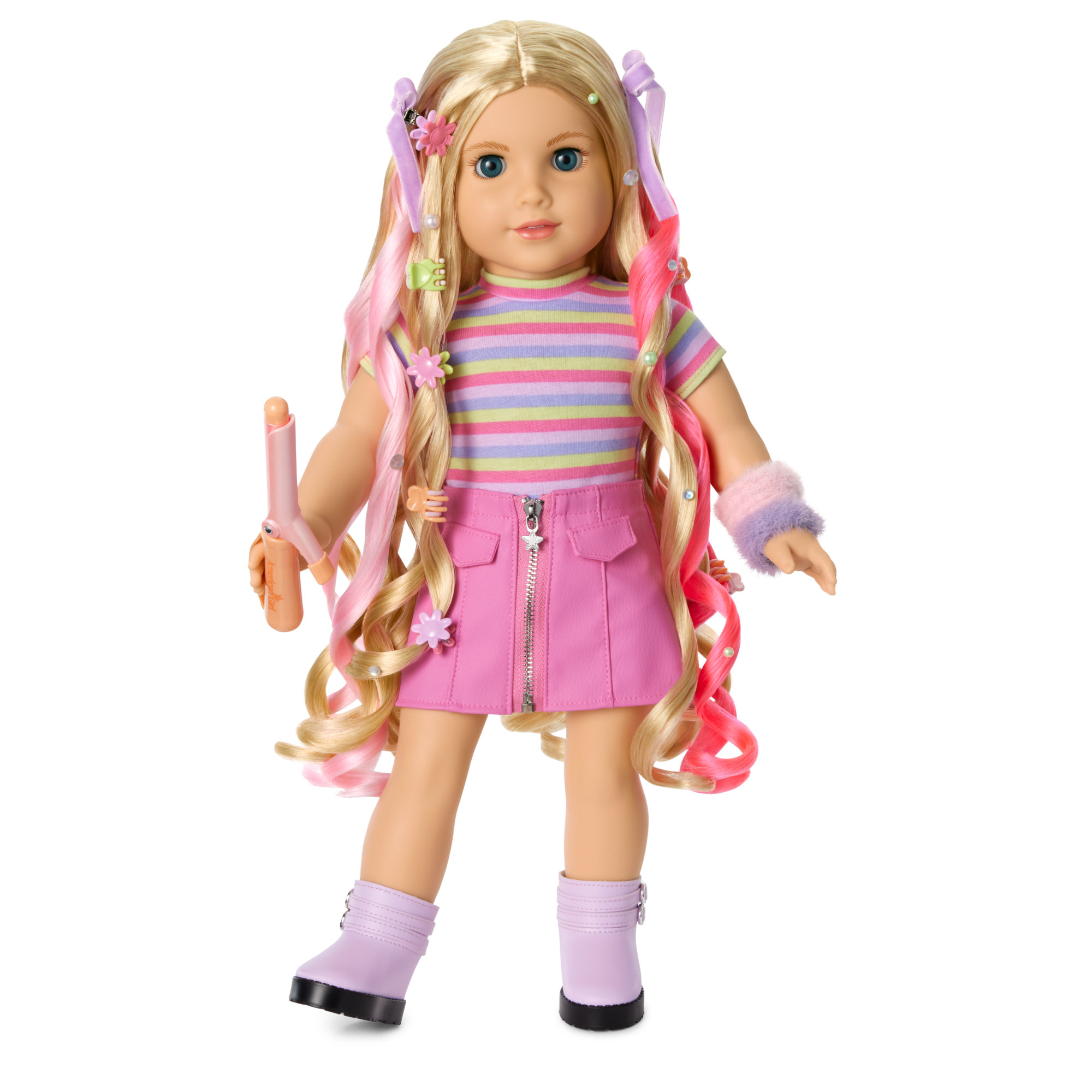 Long Hair Looks? by Truly Me? 18-inch Doll #133 & hair accessories - Image 2
