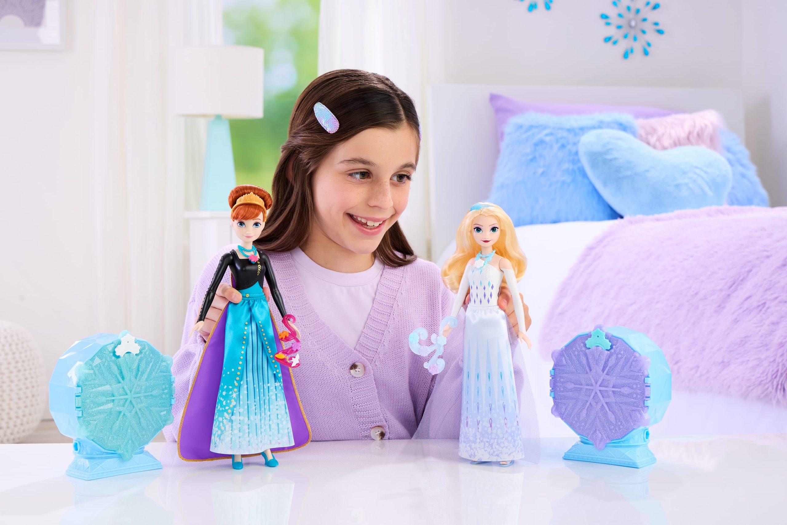 Disney Frozen Frozen Fashion Dolls Mu?eca Disney Frozen Reveal Anna - Image 2