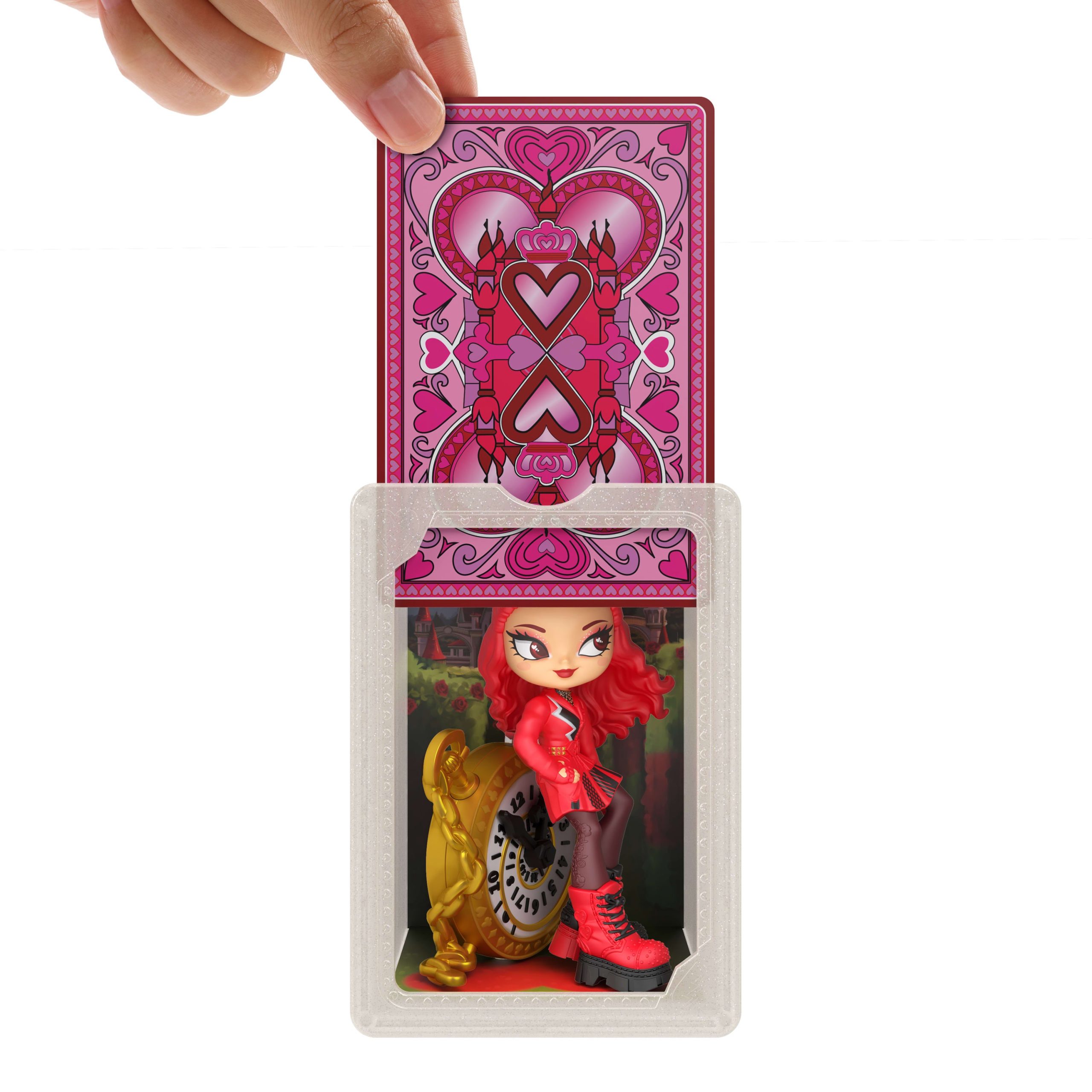 Disney Descendants: Wicked Wonderland. Stack & Reveal Toy. Surprise Small Dolls - Image 4