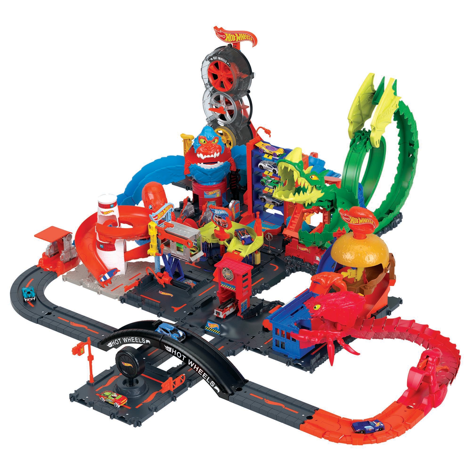 Hot Wheels City Pista de Brinquedo Pistas surpresa N??mesis - Image 5