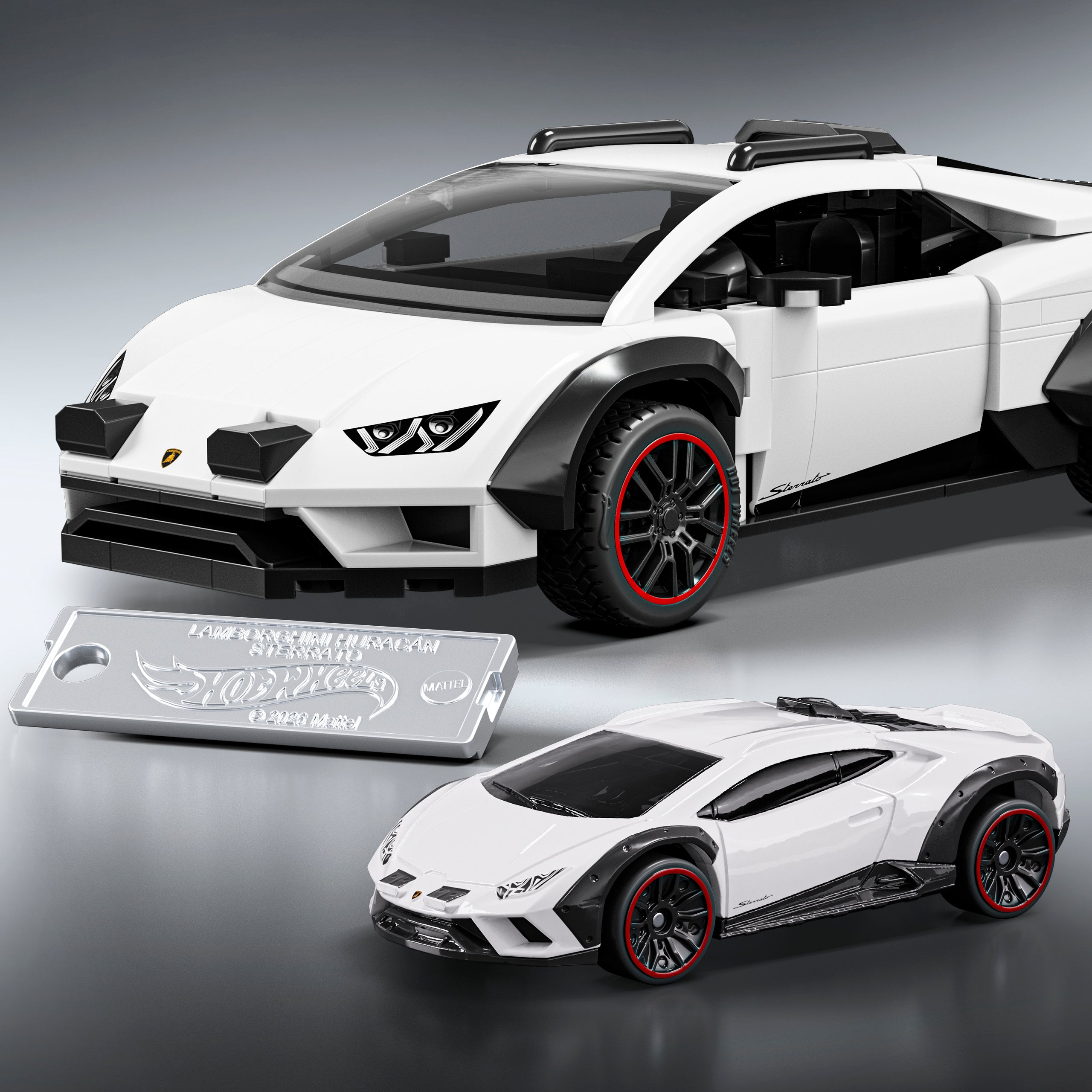Hot Wheels-Coffret de Construction Lamborghini Hurac??n Sterrato - Image 5