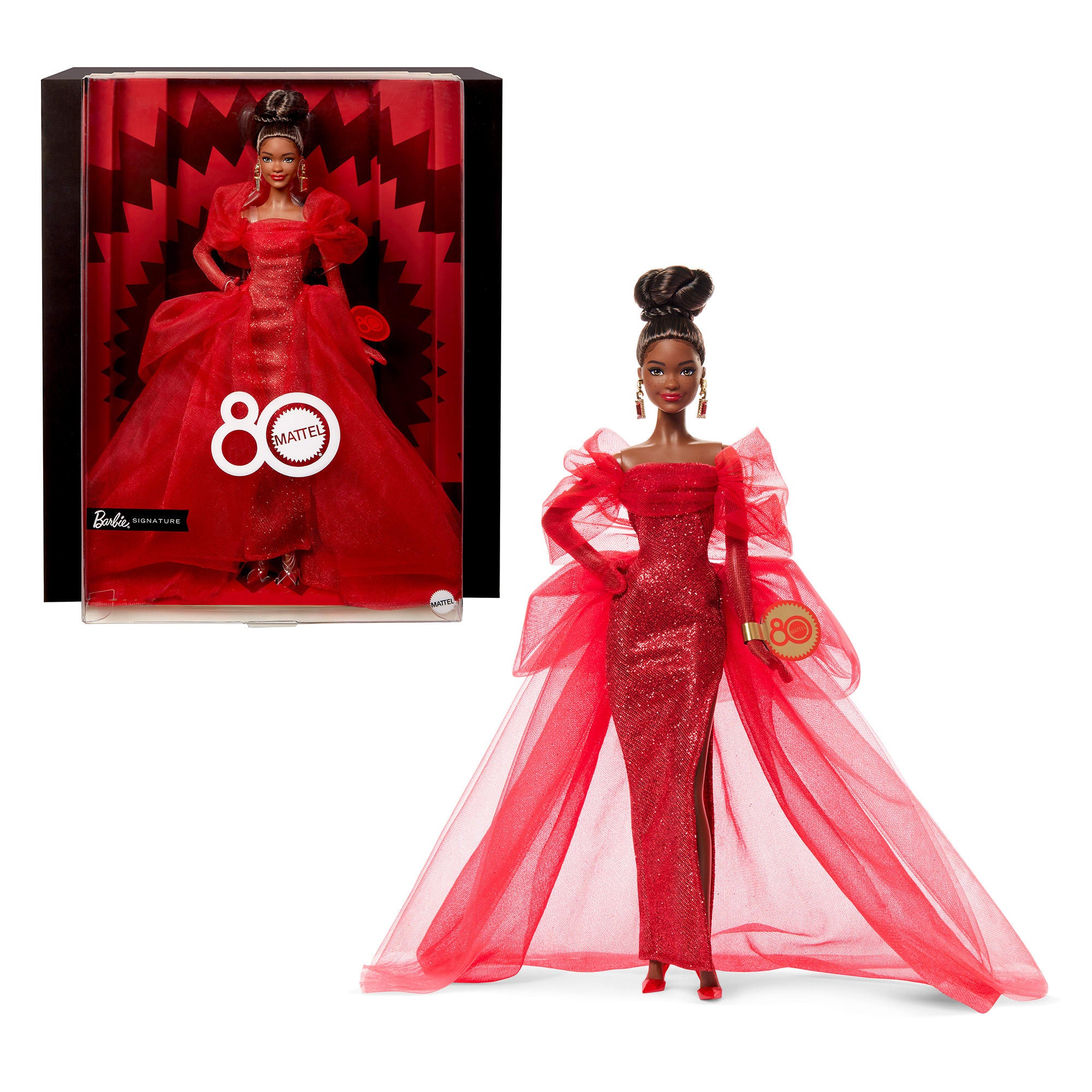 Barbie Mattel 80th Anniversary Doll ?C Brunette - Image 16