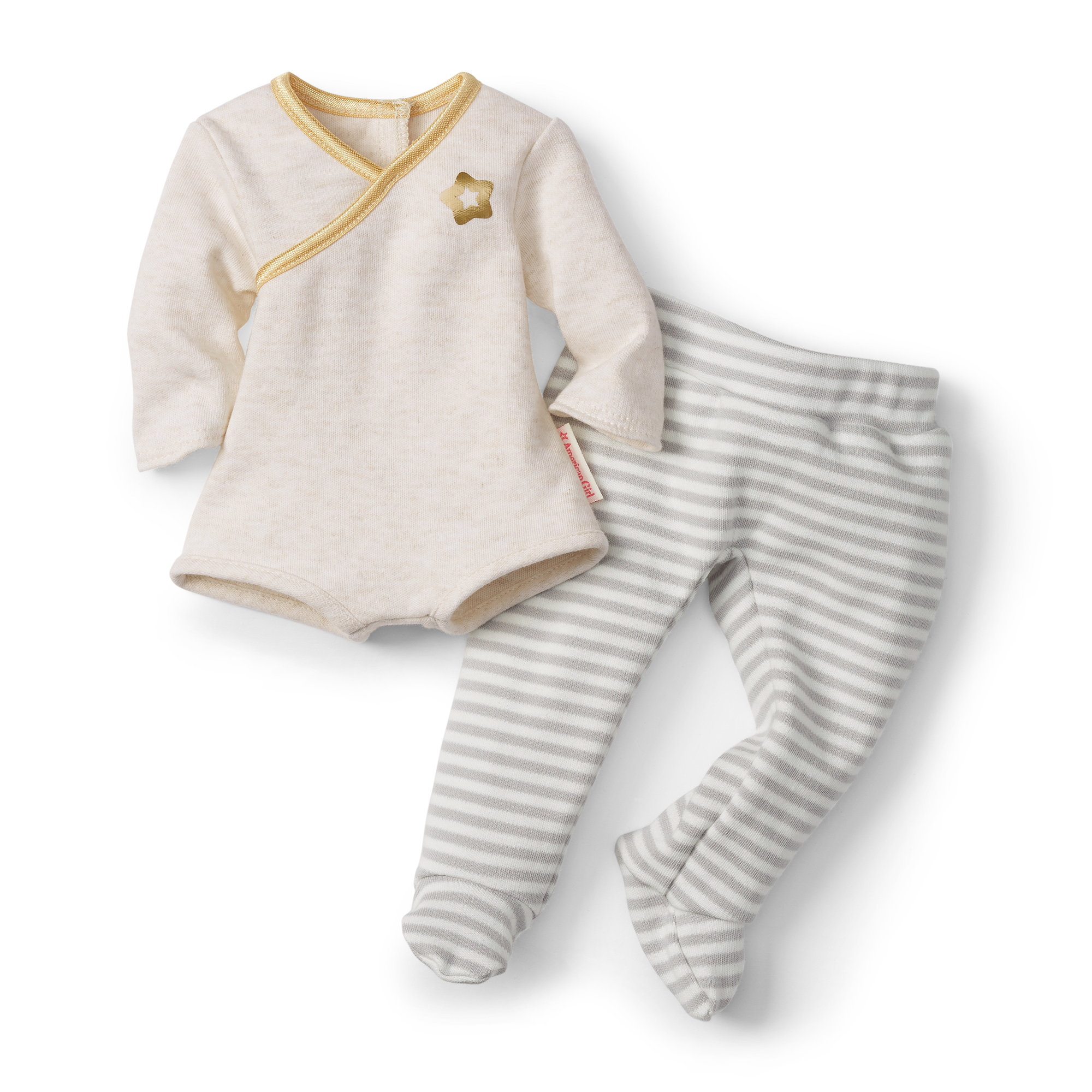 Bitty Baby? Doll #4 with black hair in Cloud Gray - Image 2