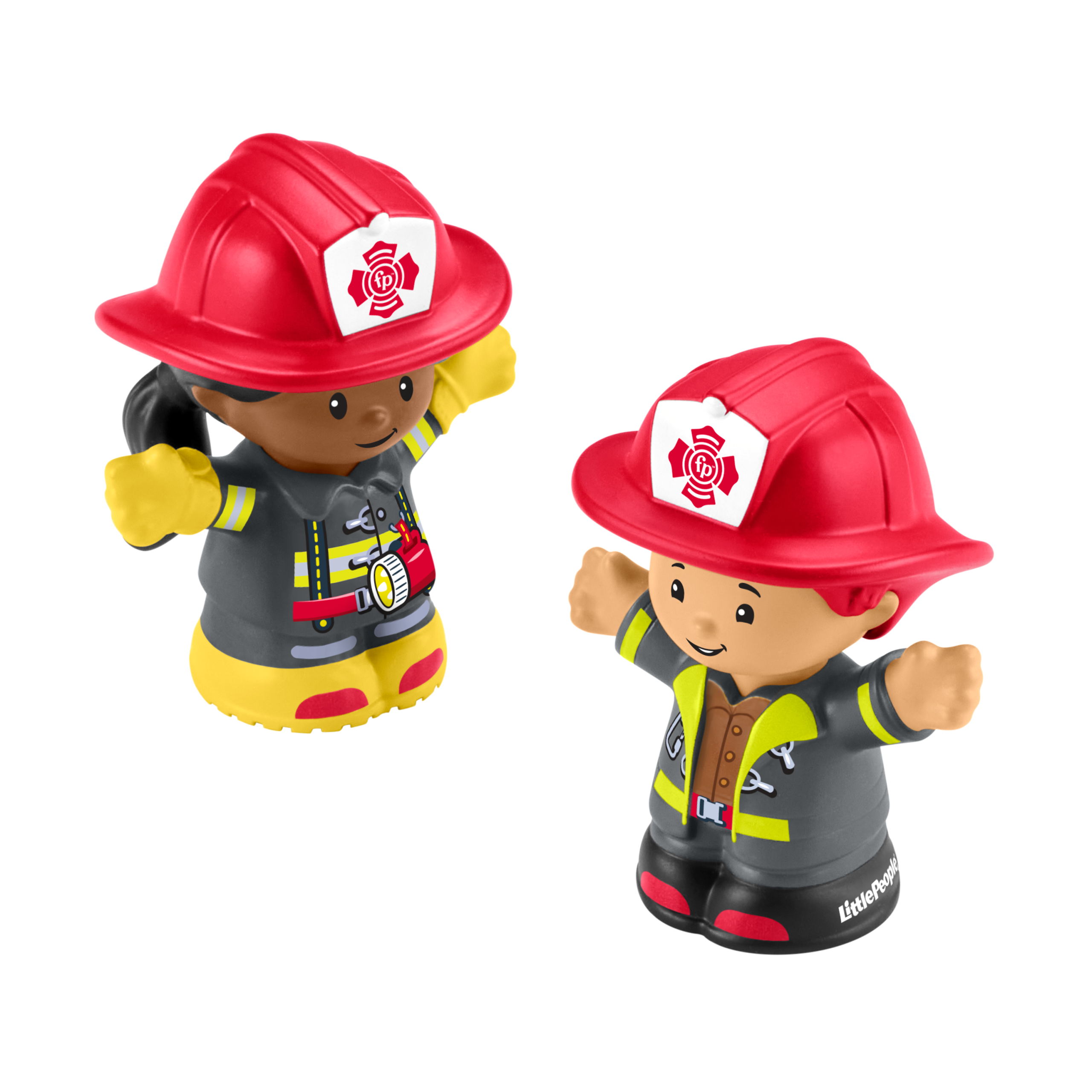 Little People Brinquedo para Beb??s Caminh?o de Bombeiros M??dio - Image 3