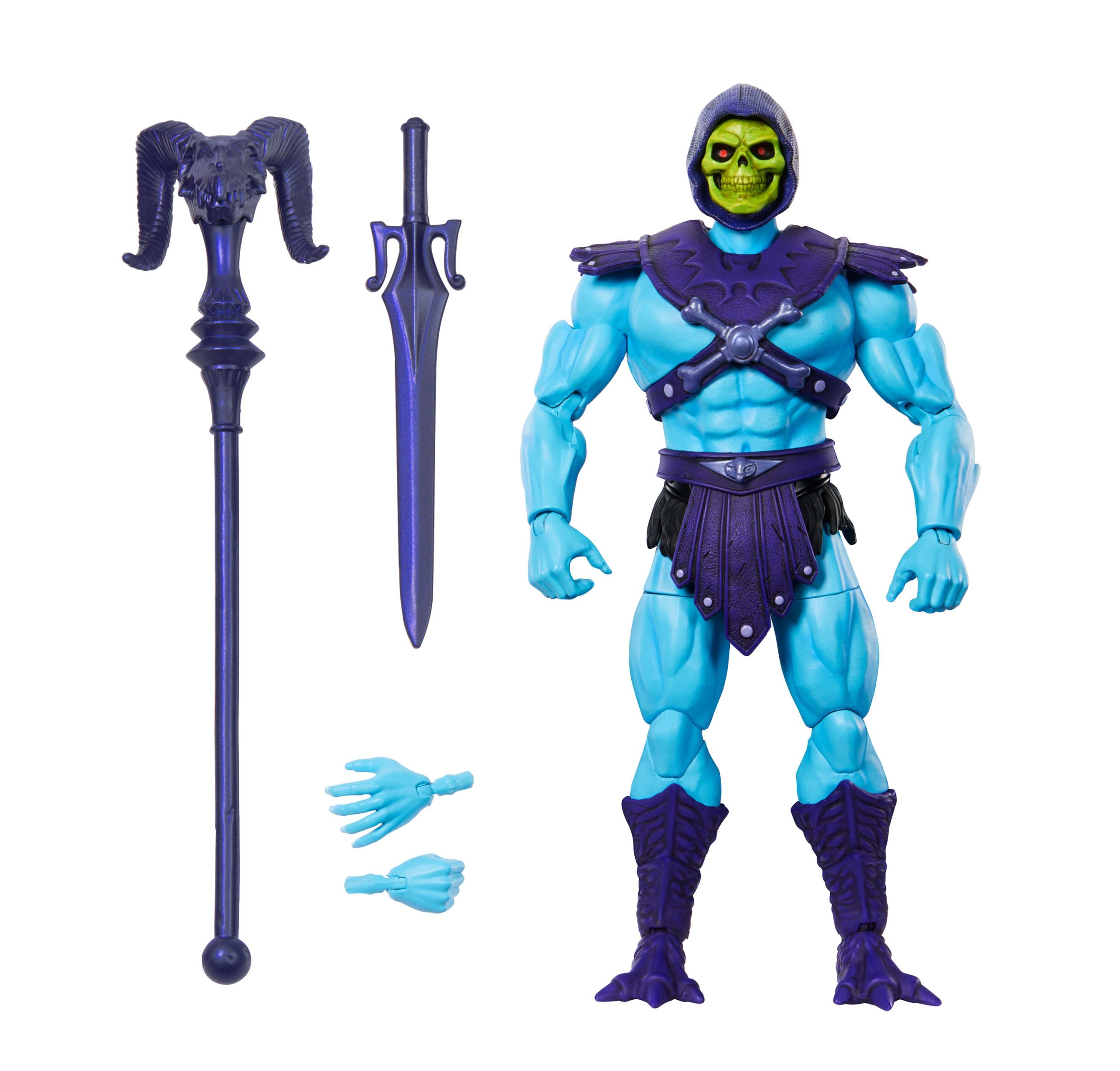 Les Ma?tres de L'Univers Masterverse Collection R??tro Figurine Articul??e Skeletor