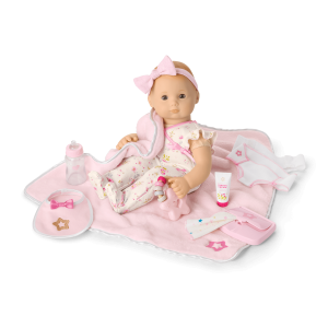 Bitty Baby? Doll #6 with red hair Care & Play Set