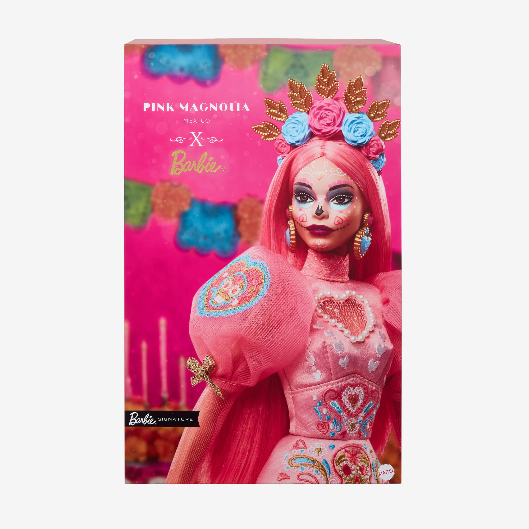 2023 D??a De Muertos Barbie x Pink Magnolia Doll - Image 18