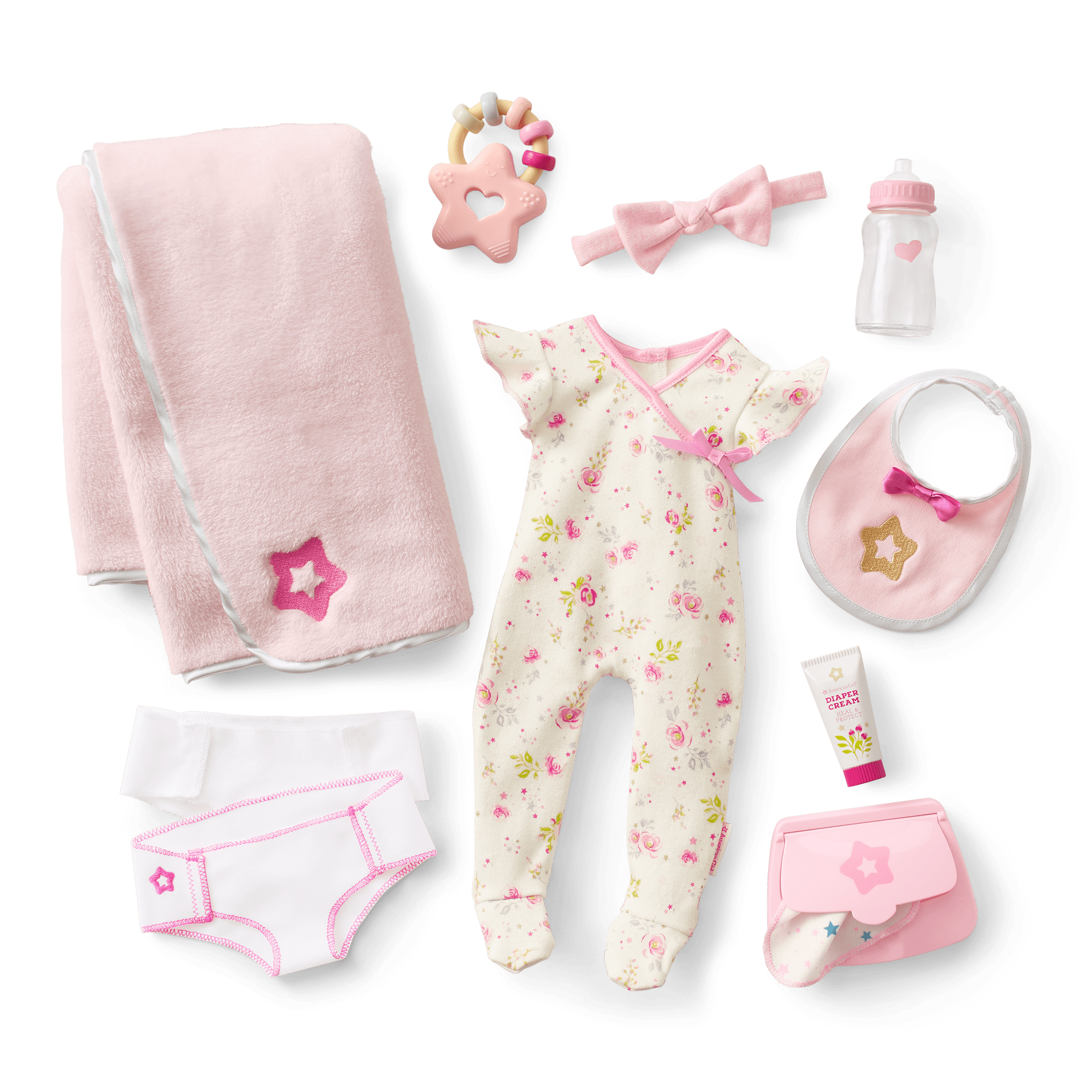 Bitty Baby? Doll #3 with blonde hair Care & Play Set - Image 2