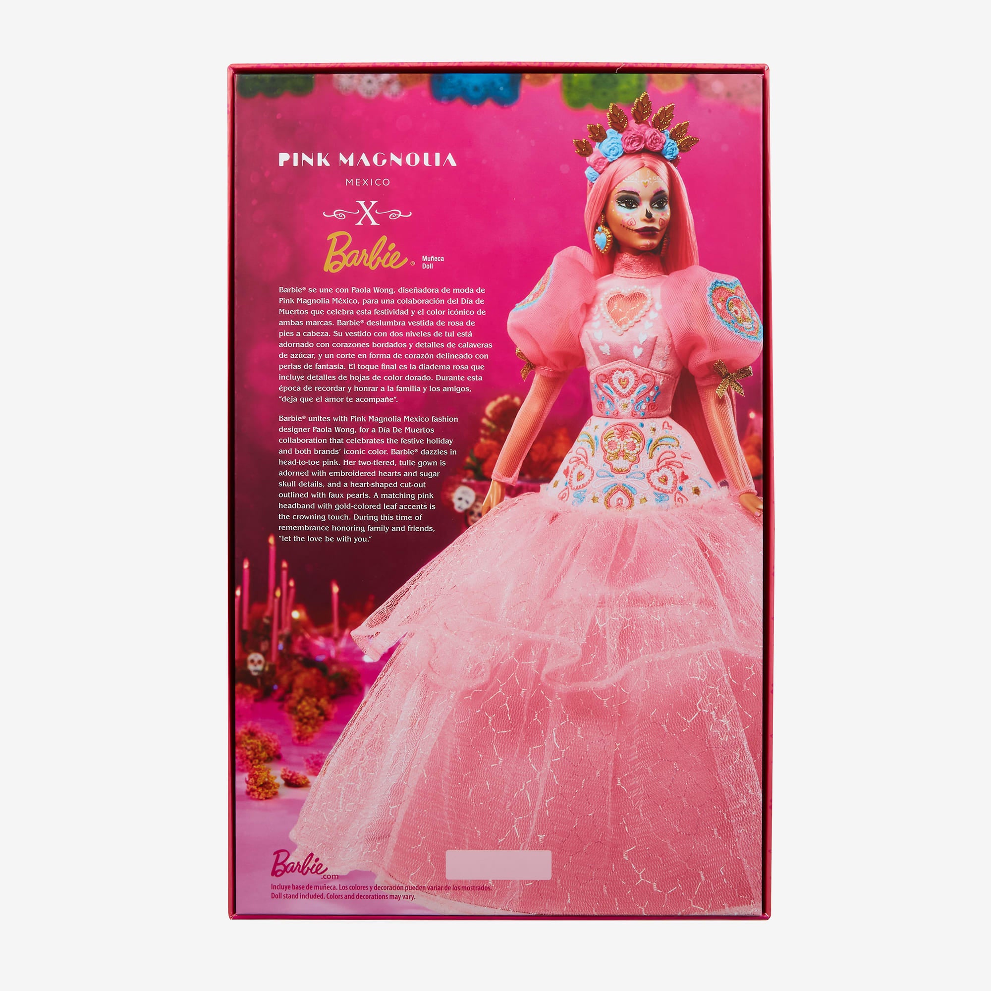 2023 D??a De Muertos Barbie x Pink Magnolia Doll - Image 20
