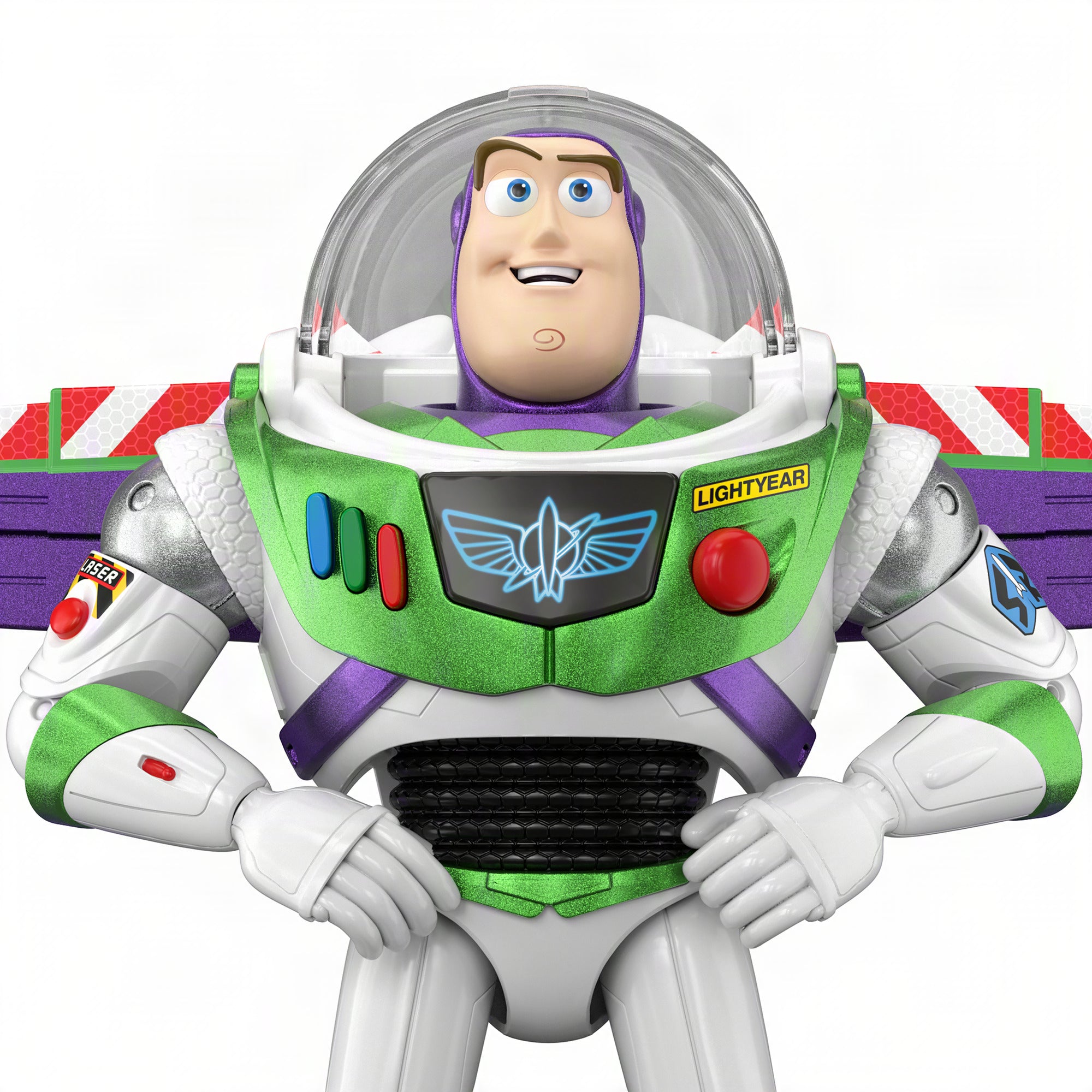 Disney?Pixar Figurine Buzz L'??clair ??dition Hi-Tech Mode Avion - Image 5