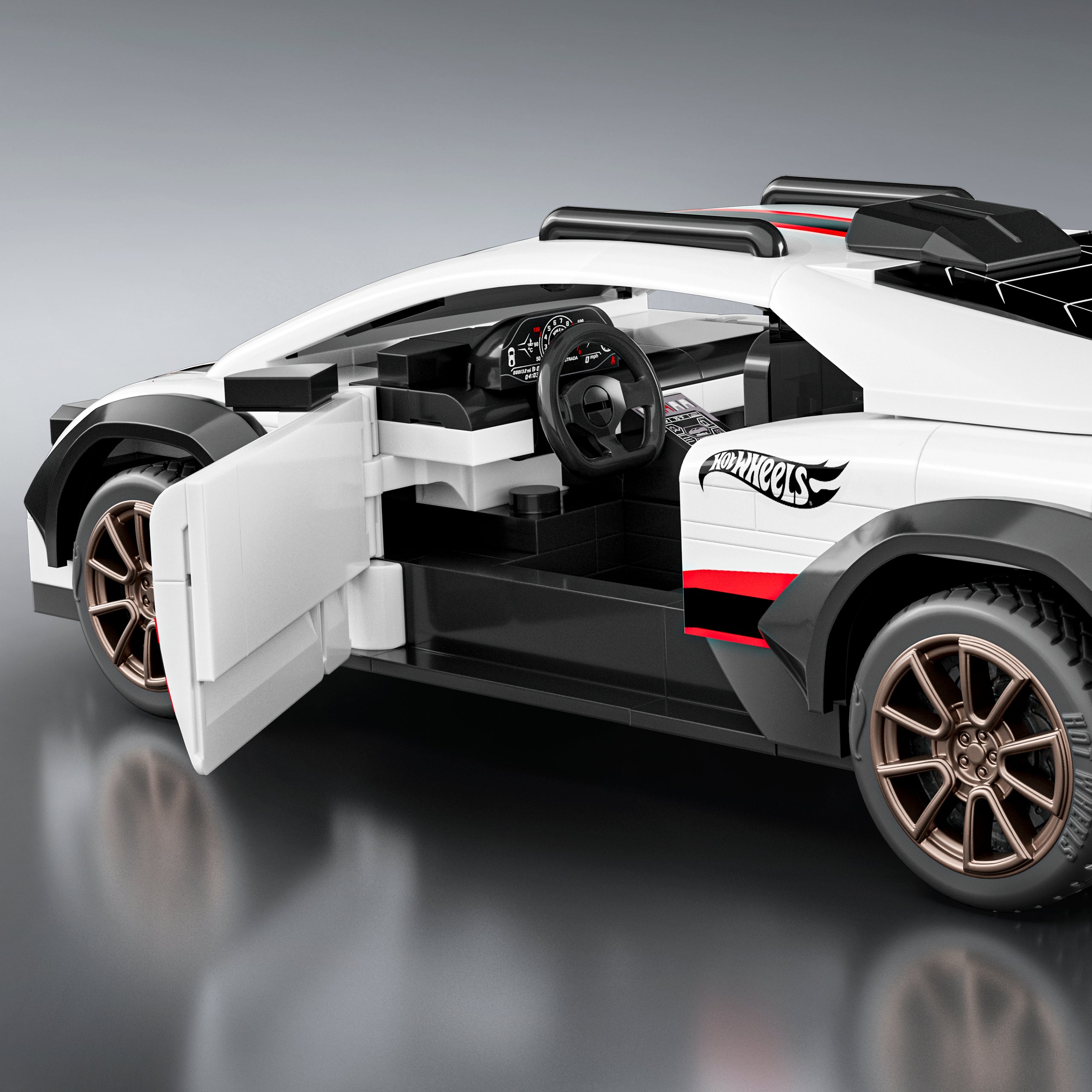 Hot Wheels-Coffret de Construction Lamborghini Hurac??n Sterrato - Image 6