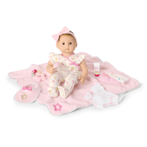 Bitty Baby? Doll #2 with brown hair Care & Play Set