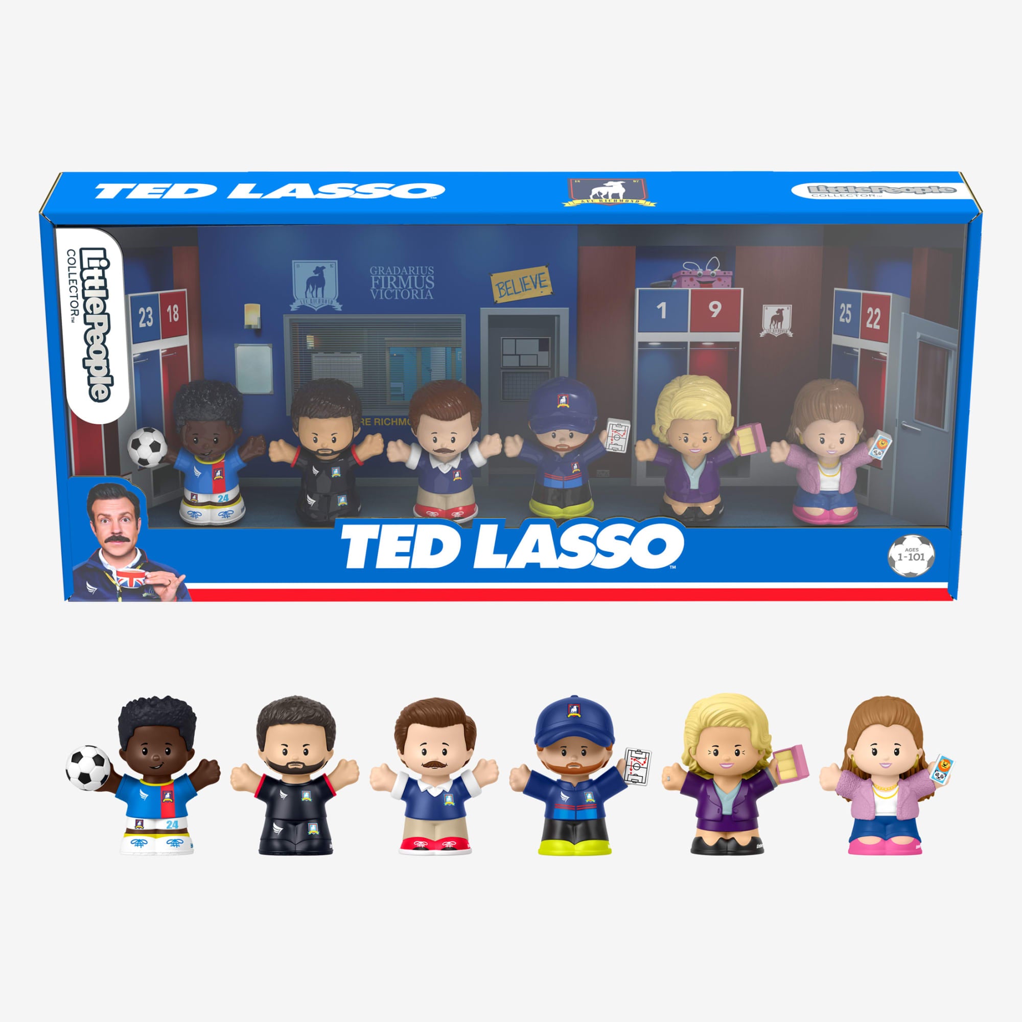 Little People Collector Ted Lasso Special Edition Figure Set