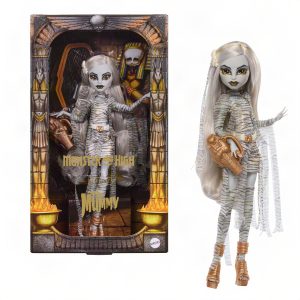 Monster High X Universal Monsters?The?Mummy?Collector Doll With?Wrap?Dress?&?Sarcophagus?Purse