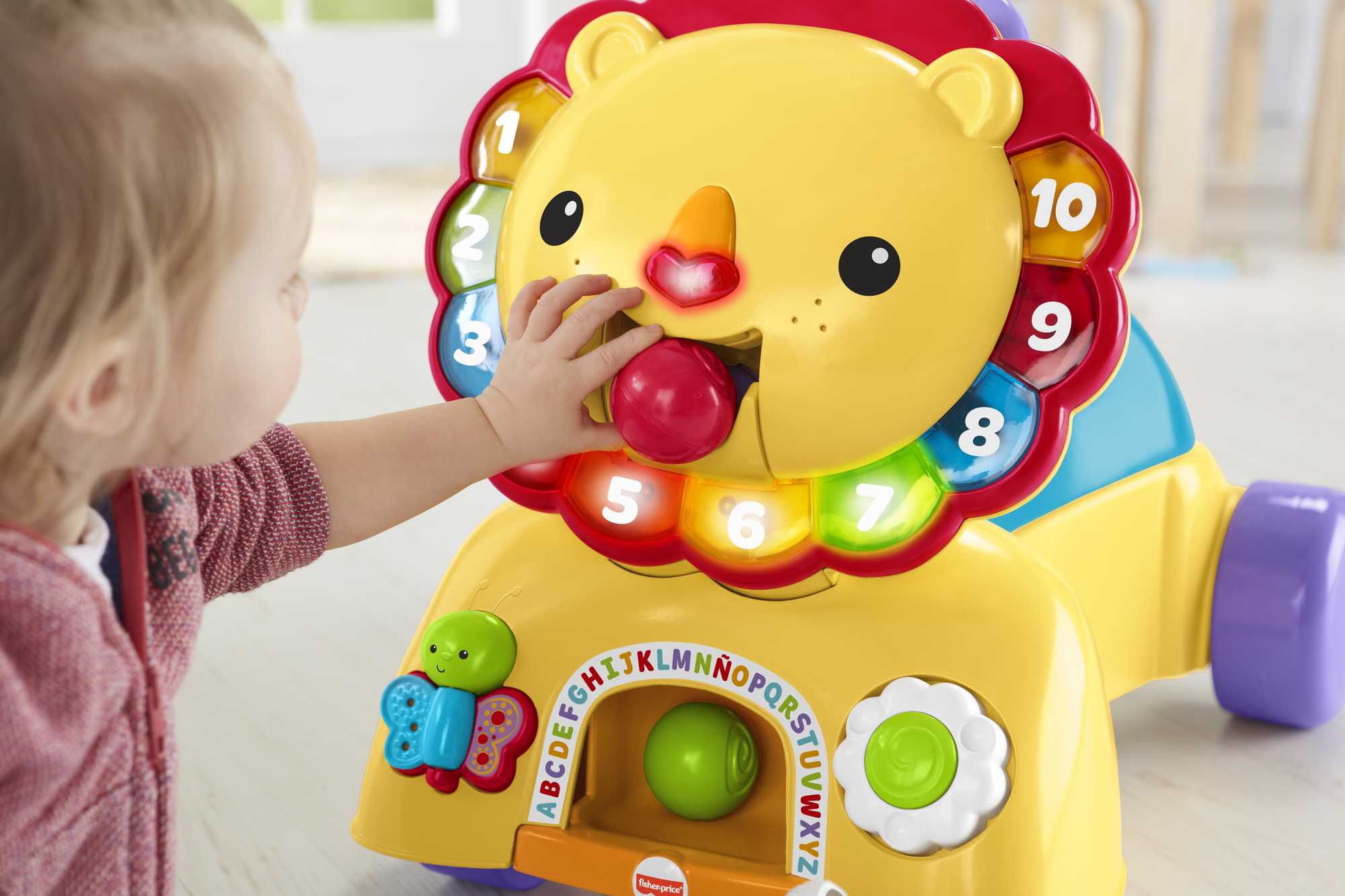 Fisher-Price Infant-Walkers Andador para Beb??s Le?o Anda Comigo - Image 4